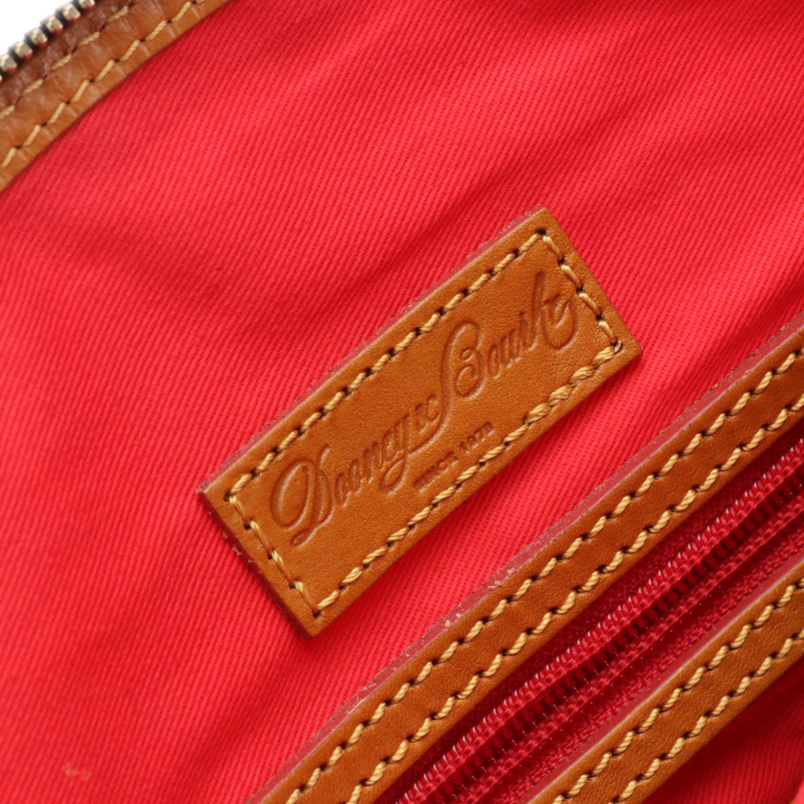 Dooney & Bourke Shiny Monogram Vachetta Florentine Leather Bags