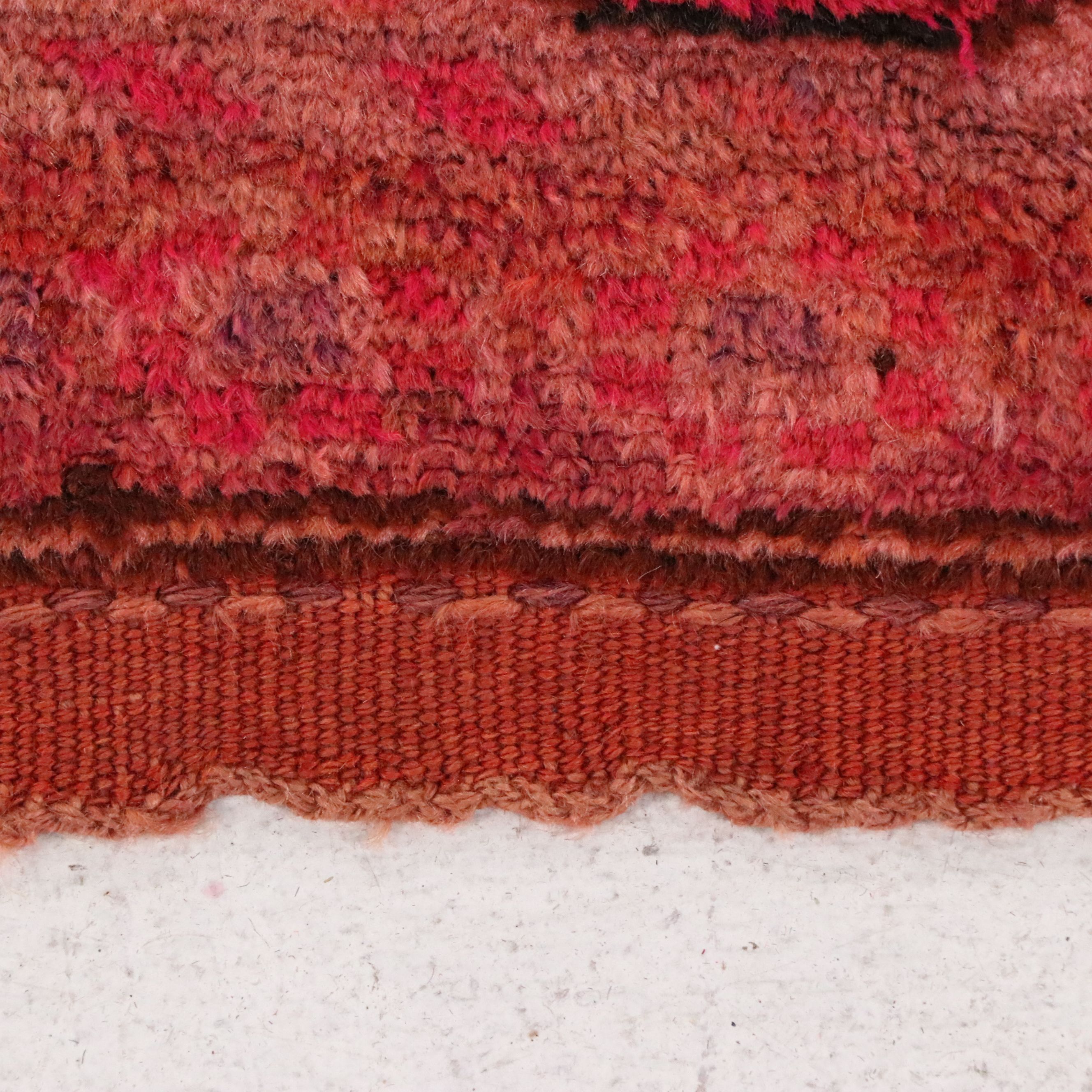 3'1 x 11'2 Hand-Knotted Turkish Village Carpet Runner Long Rug