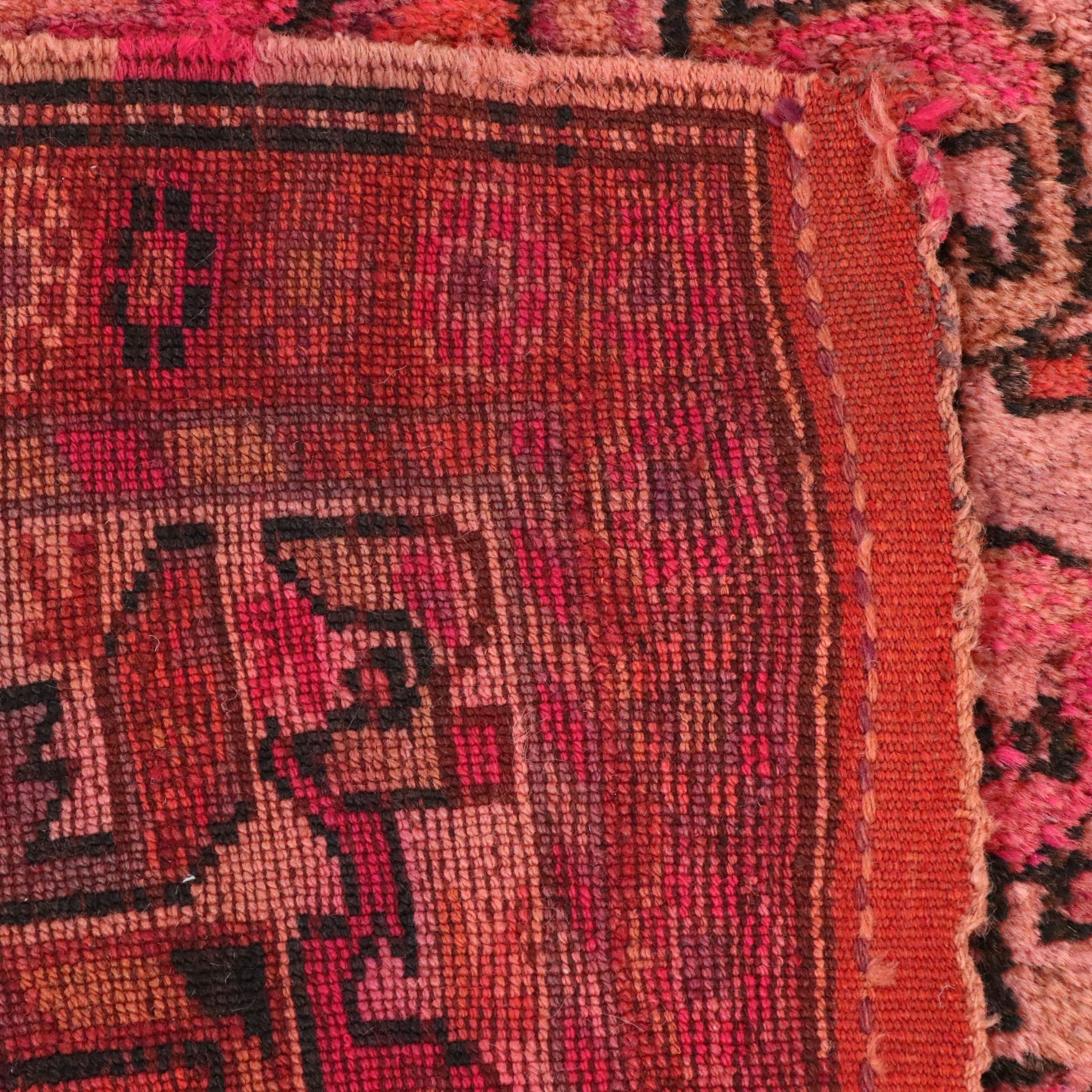 3'1 x 11'2 Hand-Knotted Turkish Village Carpet Runner Long Rug