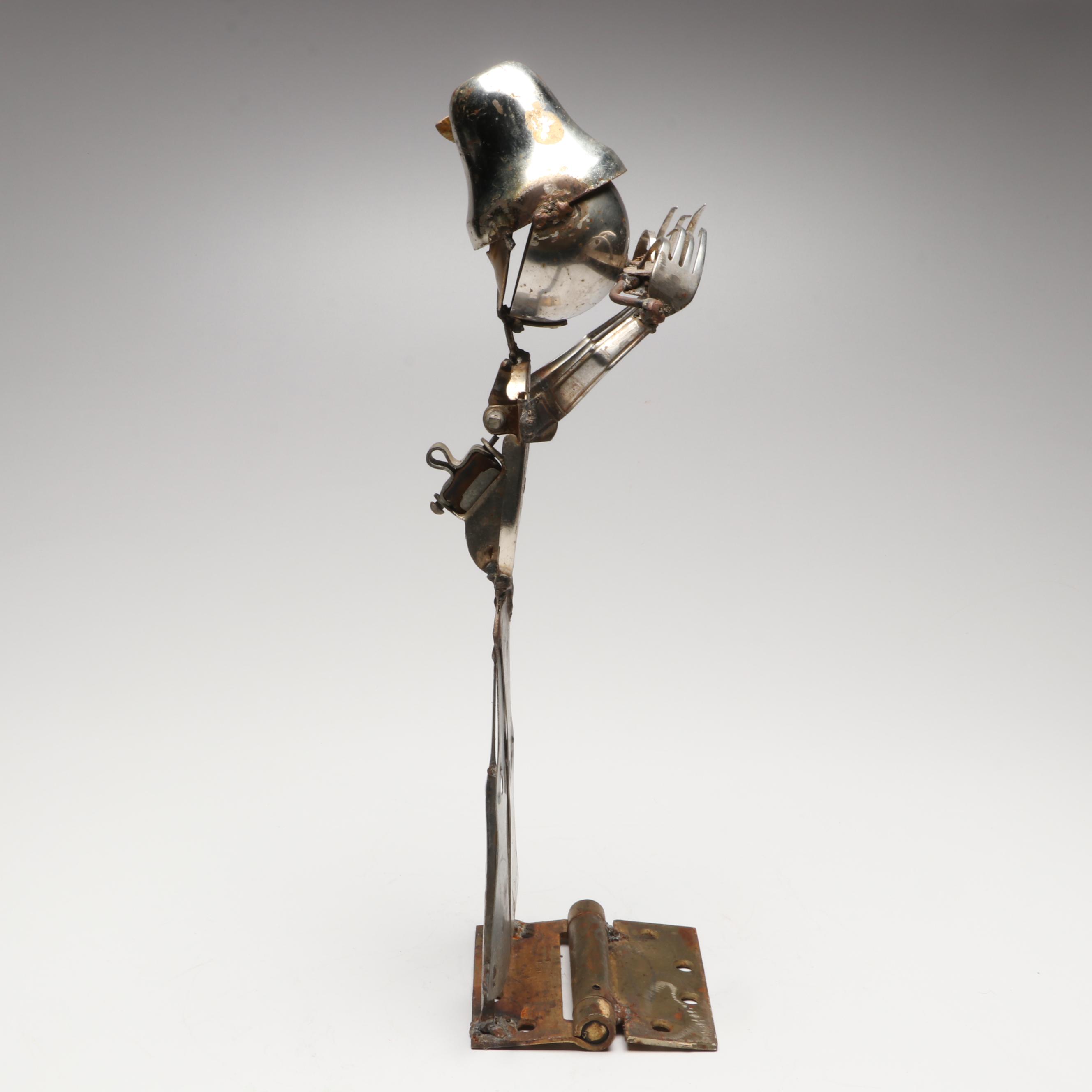 American Folk Art Style Assemblage Sculpture