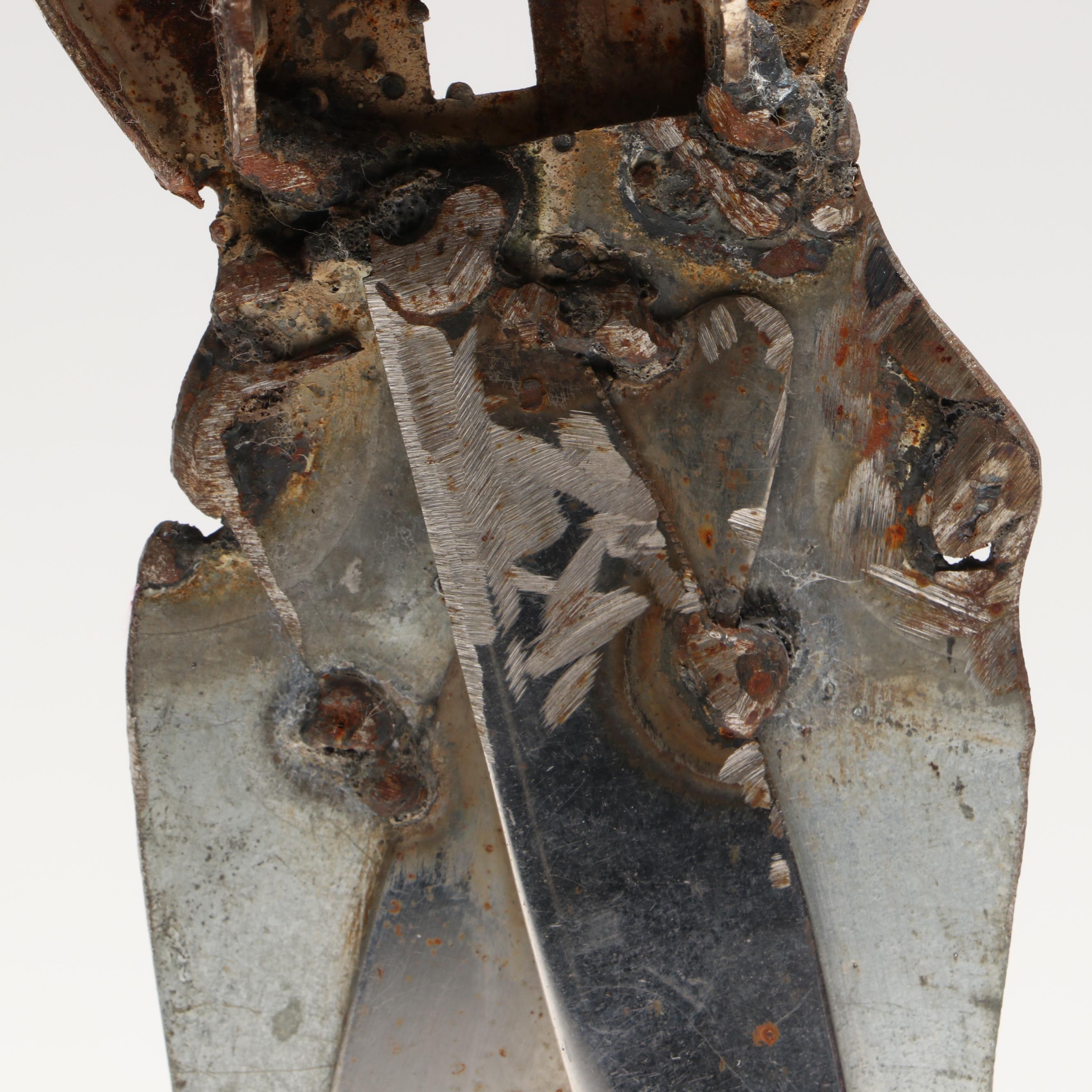 American Folk Art Style Assemblage Sculpture