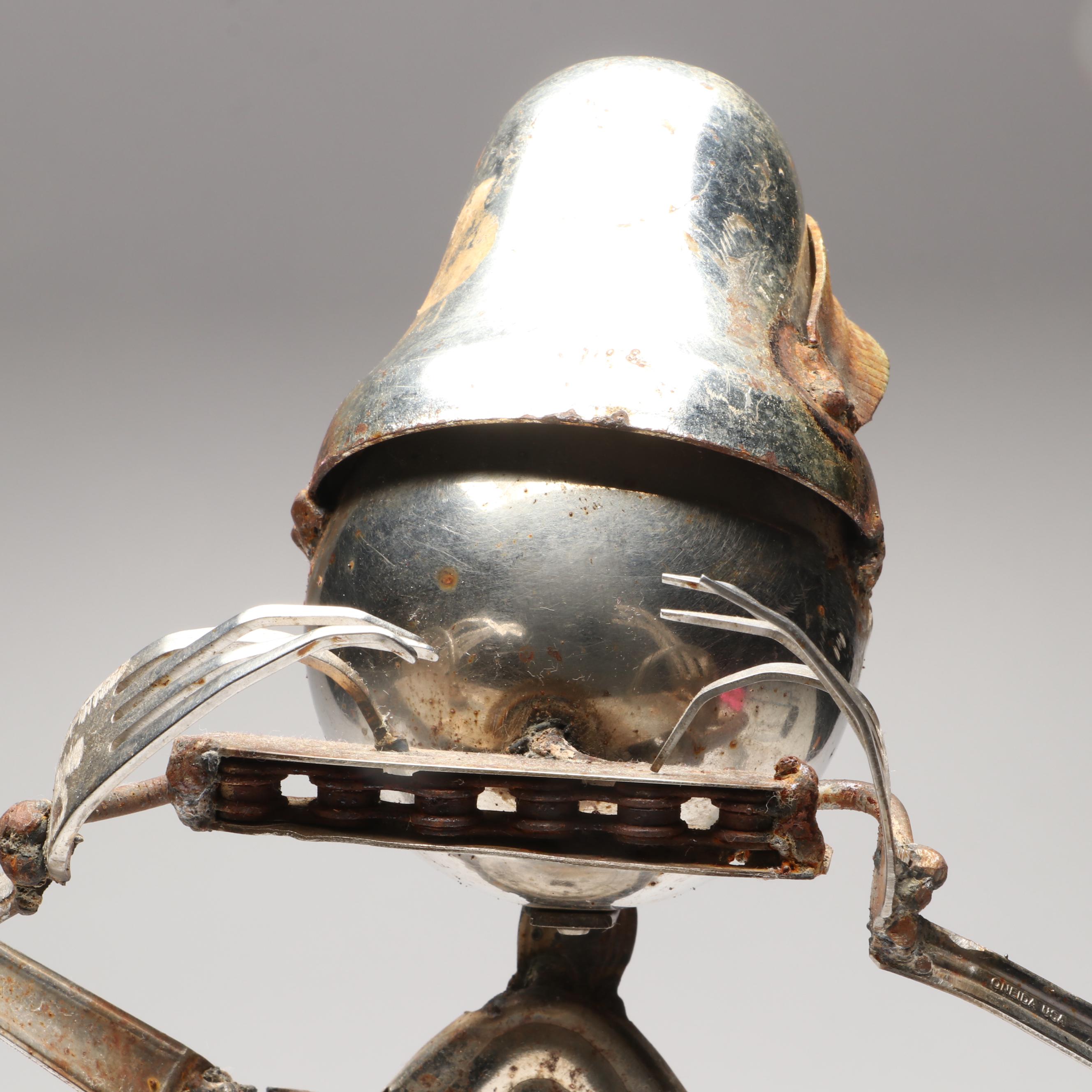 American Folk Art Style Assemblage Sculpture