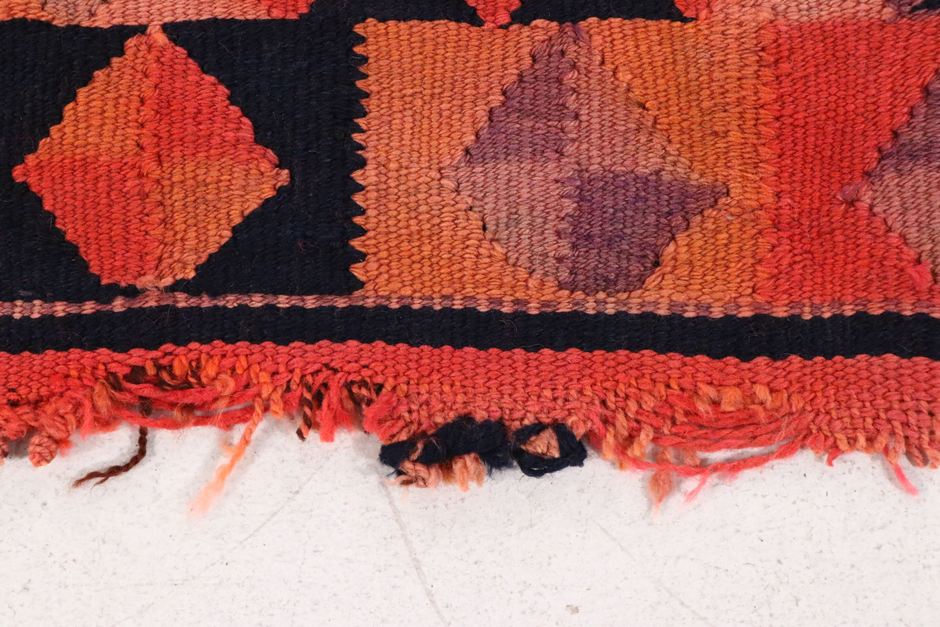 3'3 x 12'1 Hand-Knotted Turkish Village Carpet Runner