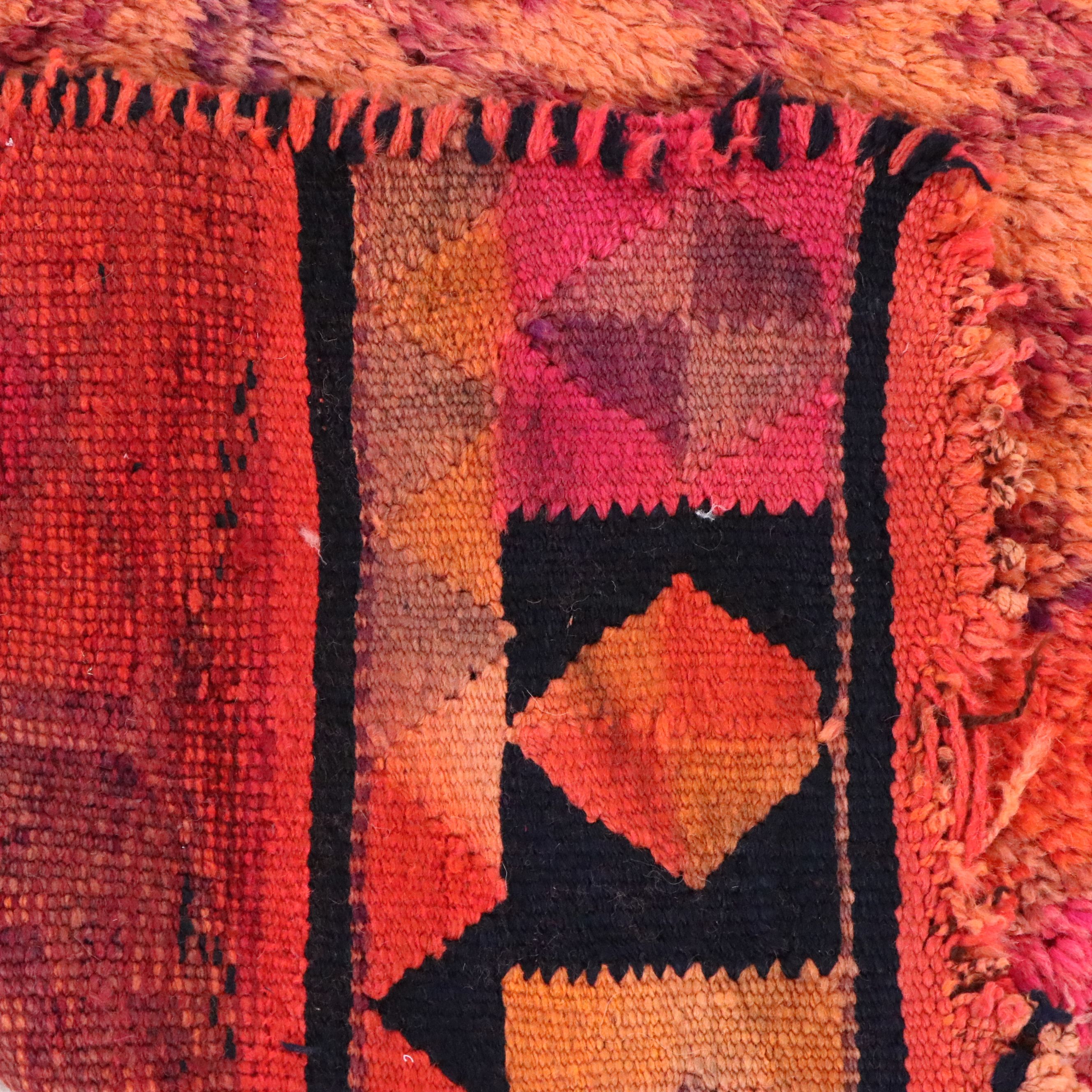 3'3 x 12'1 Hand-Knotted Turkish Village Carpet Runner