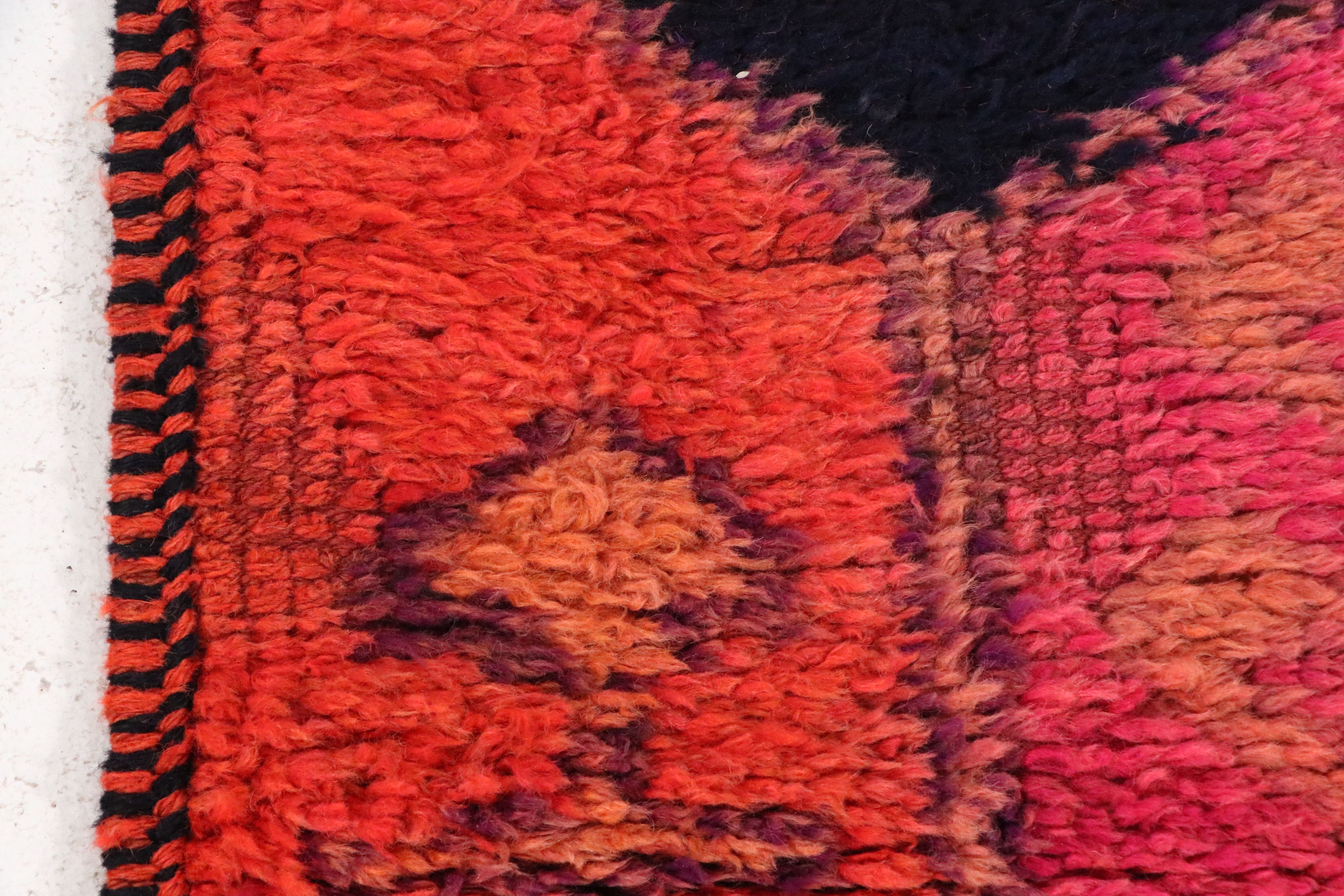 3'3 x 12'1 Hand-Knotted Turkish Village Carpet Runner