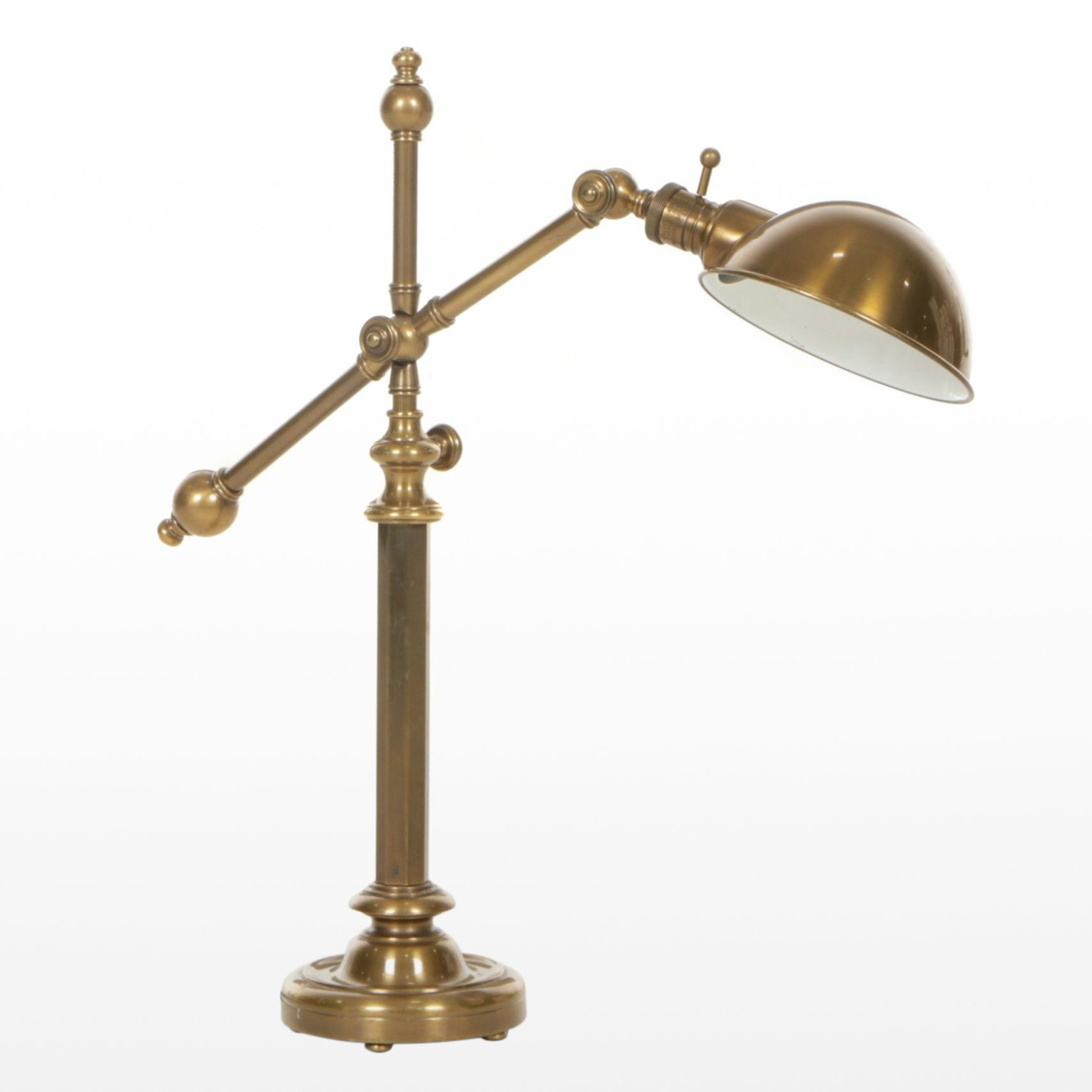 Brass Cantilever Desk Lamp, 2004