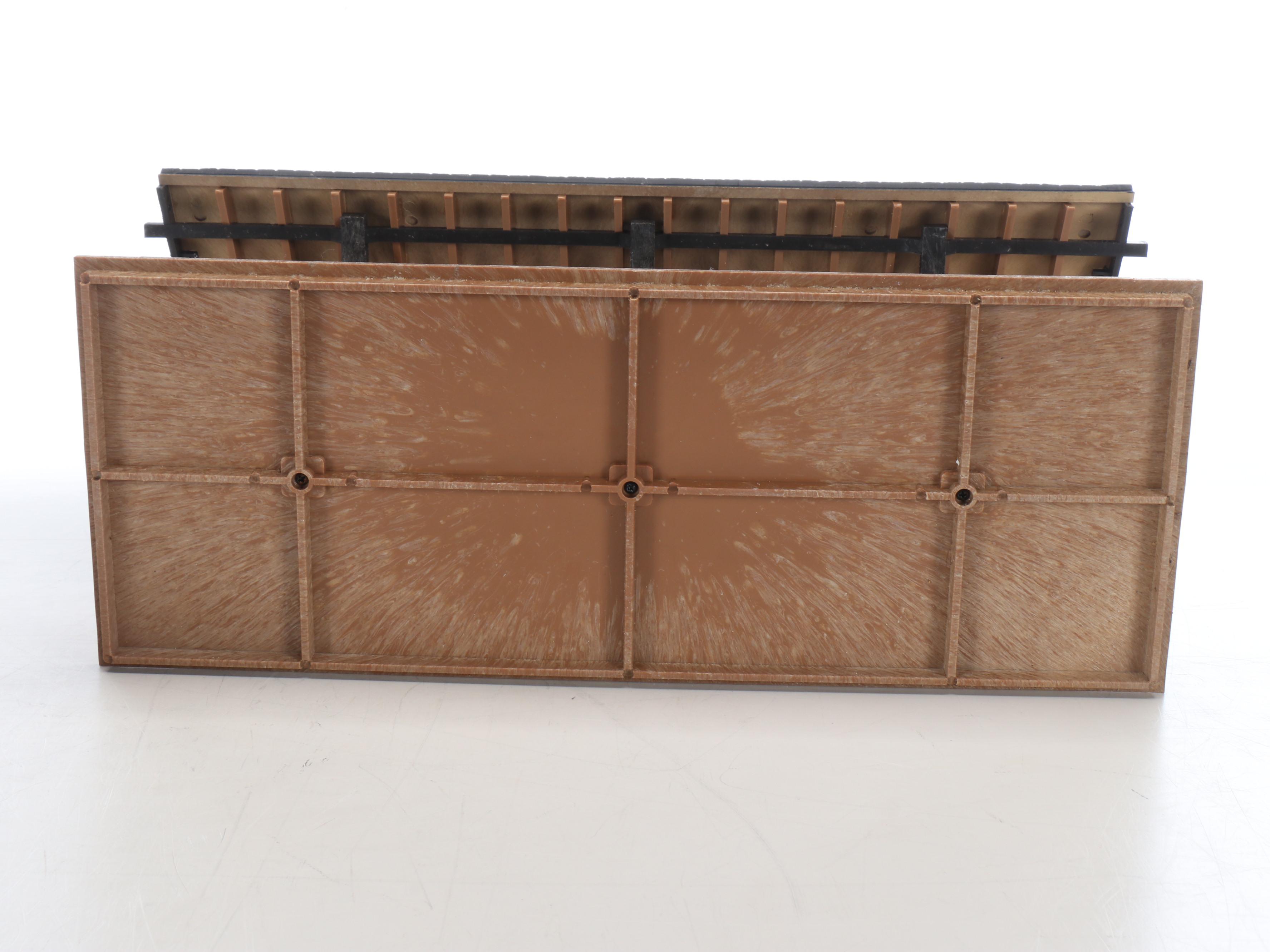 Polychrome Plastic Miniature Buildings