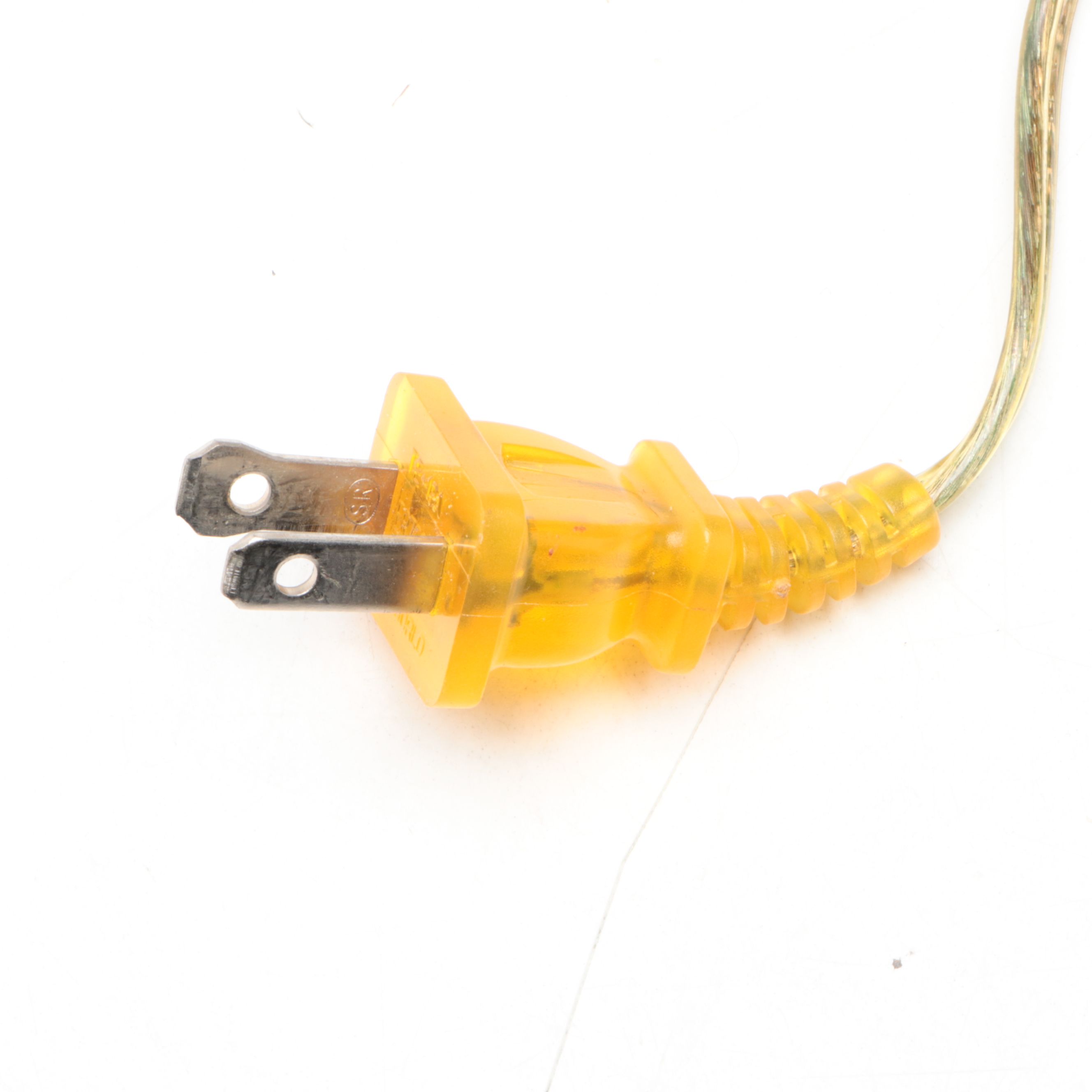 Art Nouveau Style Metal Table Lamp with Reverse Painted Floral Glass Shade