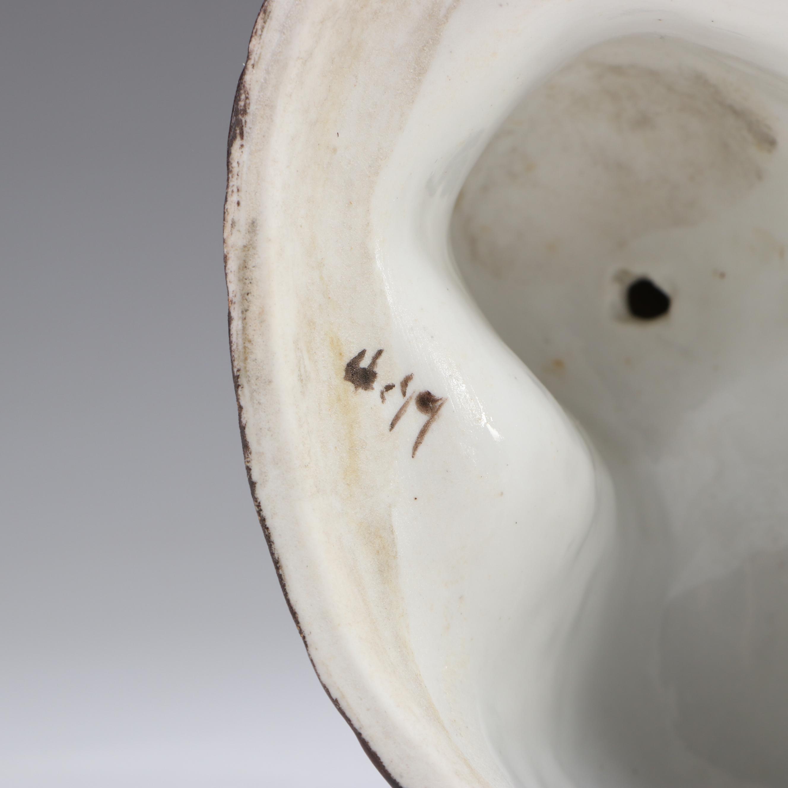 Continental European Figural Inkwell, Late 19th Century