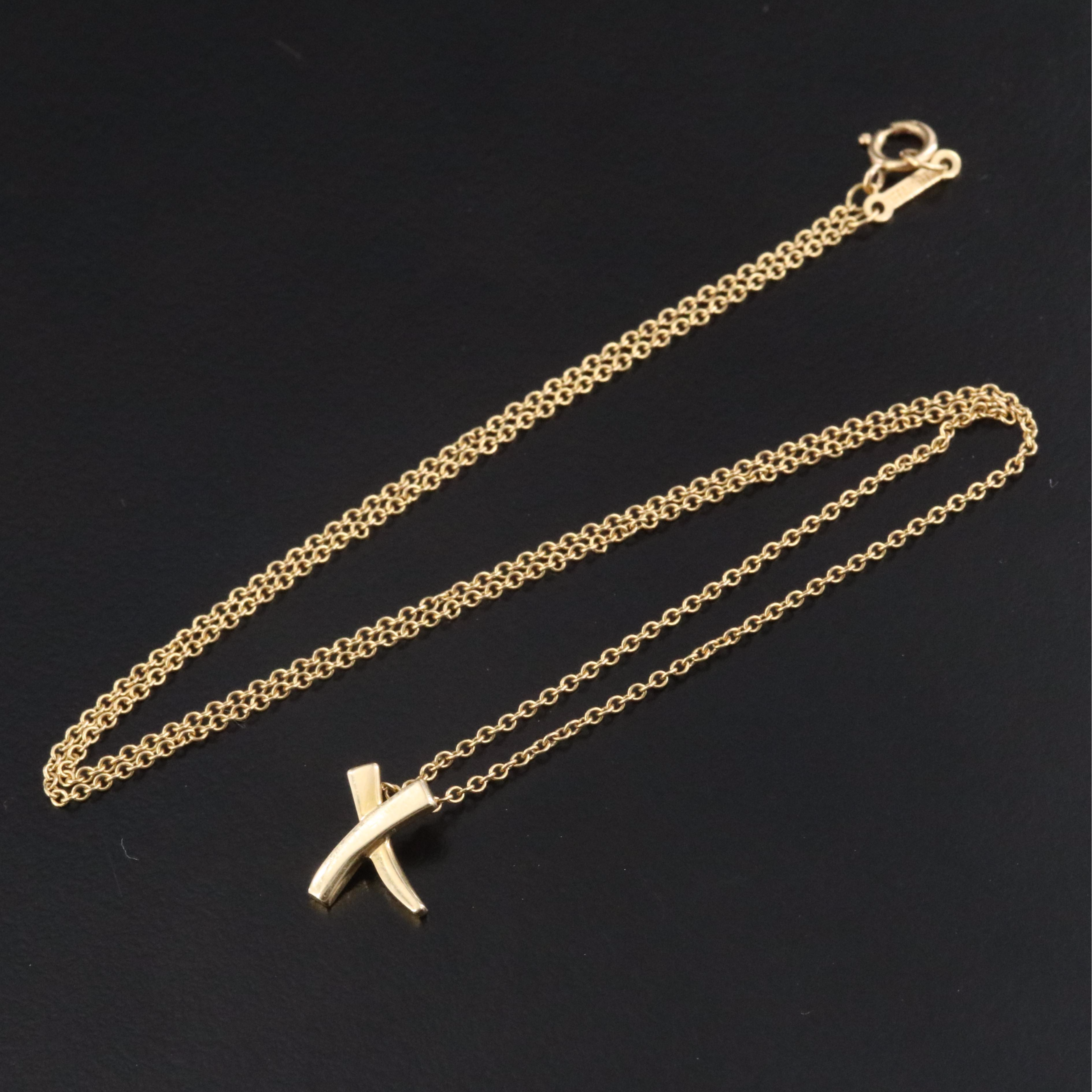 Paloma Picasso for Tiffany & Co. Graffiti X 18K Necklace