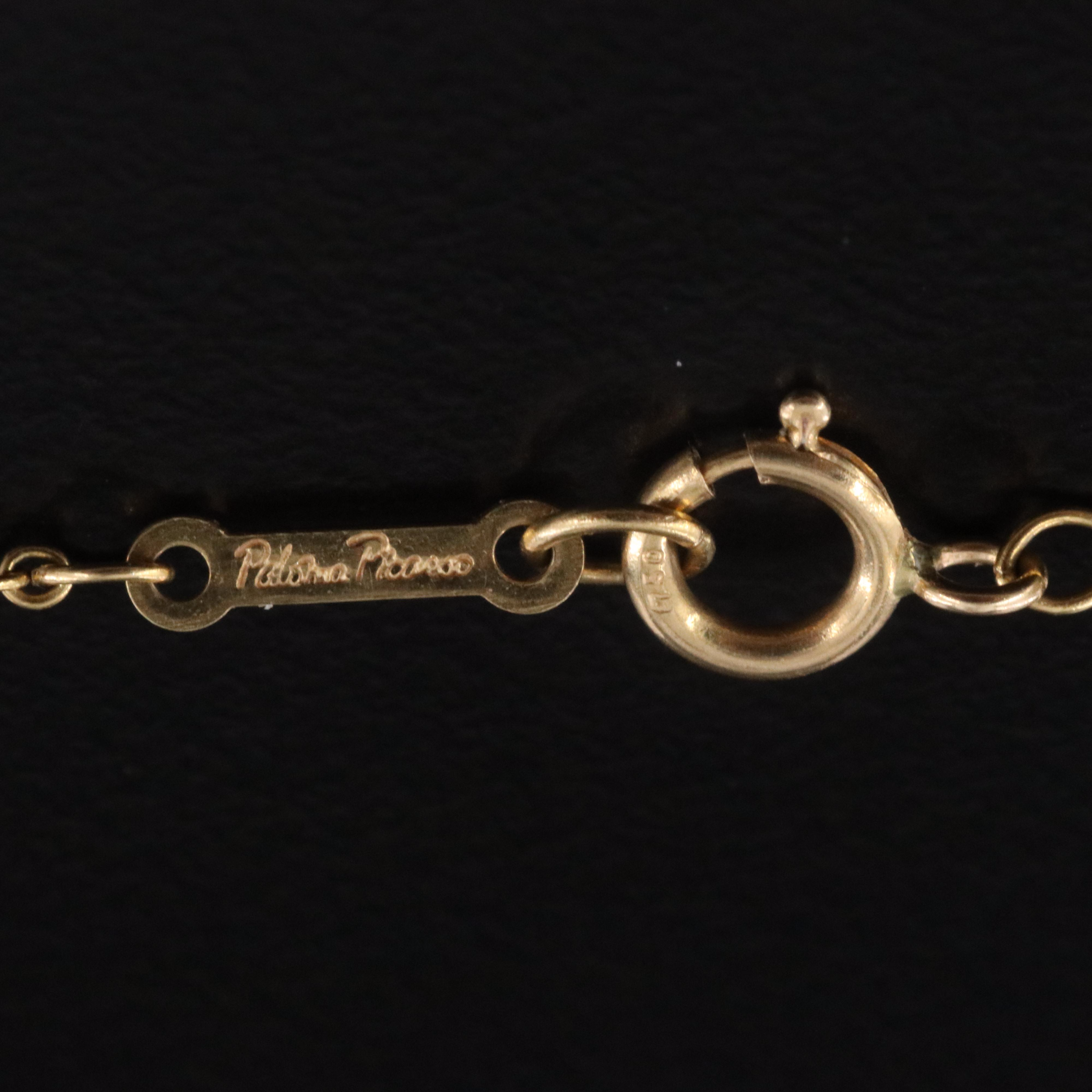 Paloma Picasso for Tiffany & Co. Graffiti X 18K Necklace