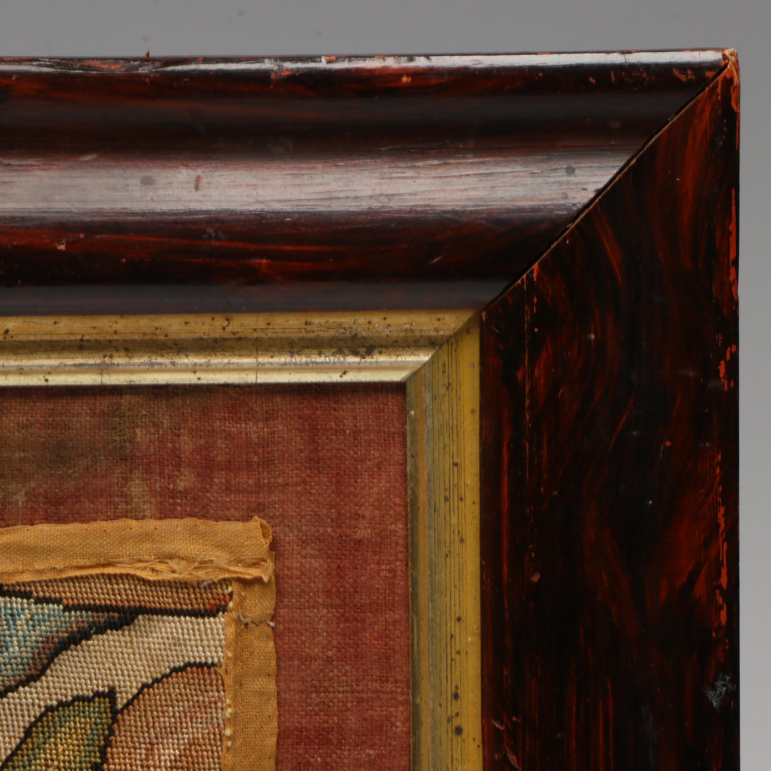 Antique English Silk Needlepoint, 16th Century