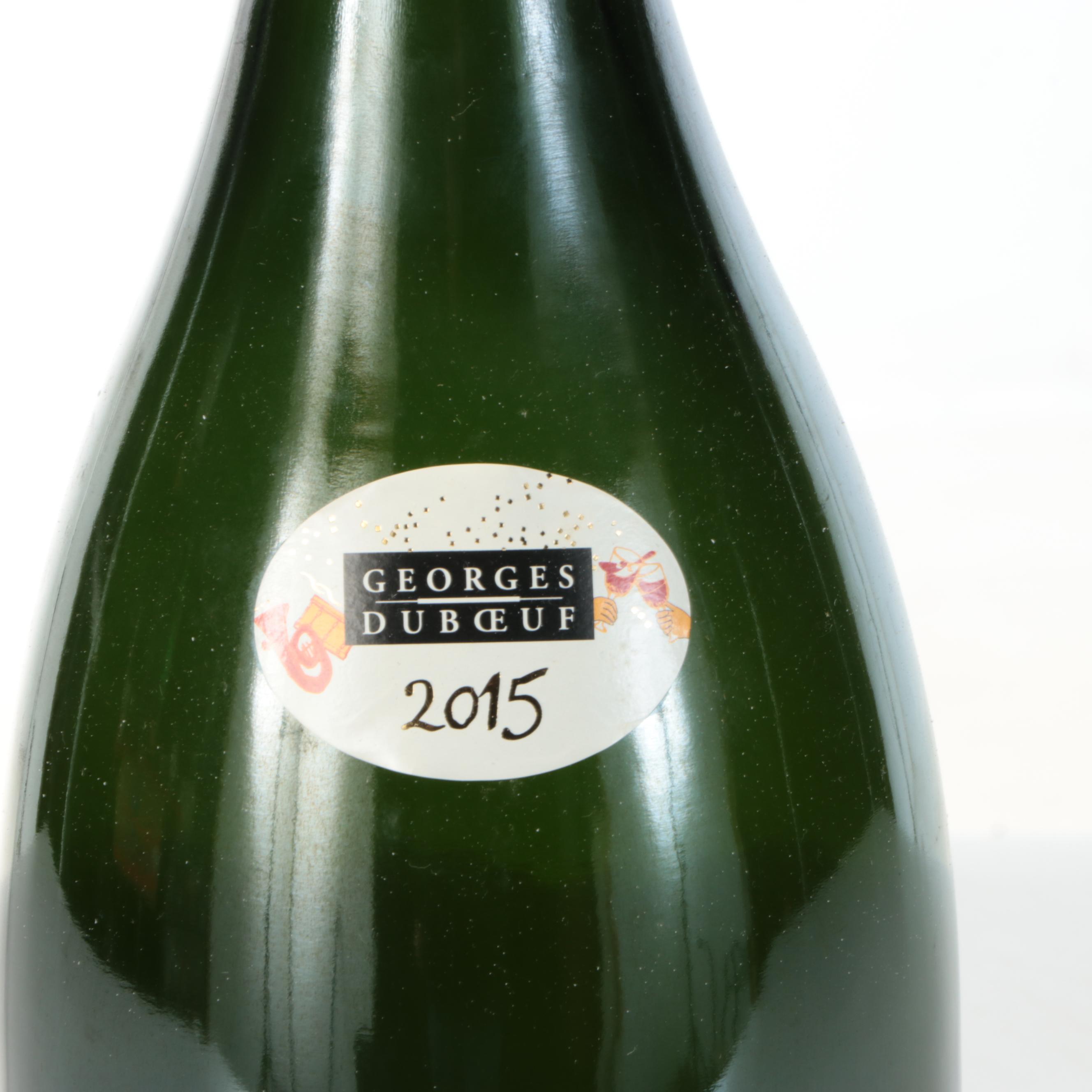 Georges Duboeuf Beaujolais Nouveau 2015 Rehoboam Wine Bottle