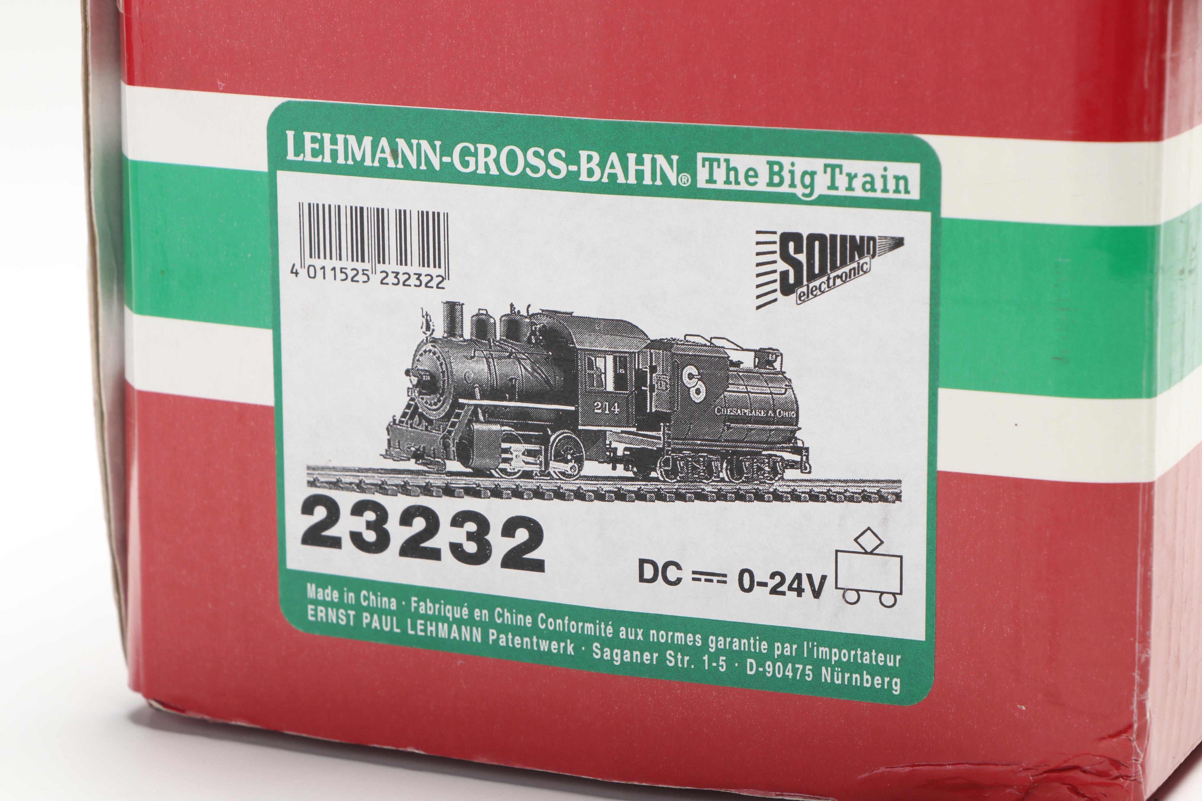 LGB G Scale 23232 Chesapeake & Ohio Steam Locomotive