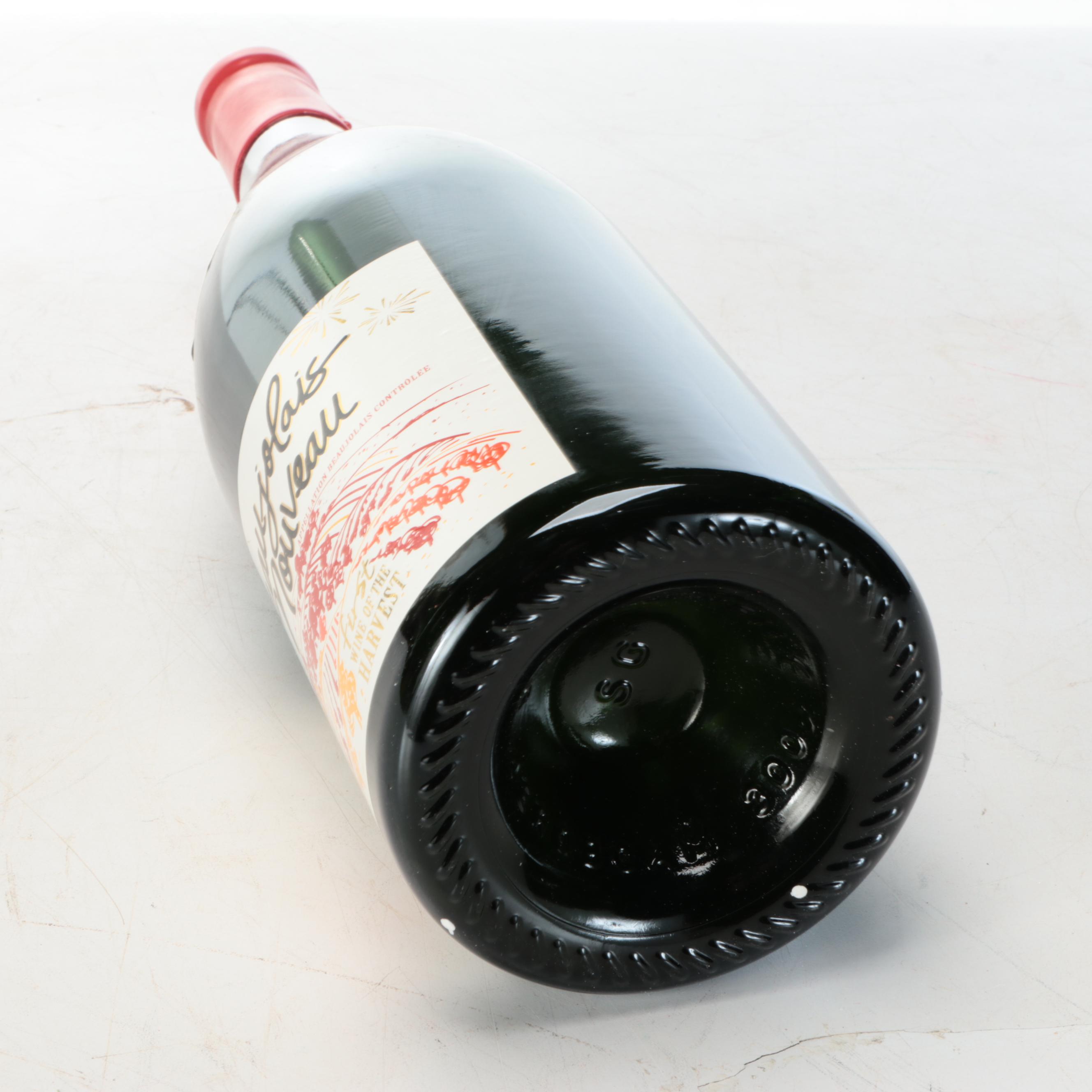 Georges Duboeuf Beaujolais Nouveau 2015 Rehoboam Wine Bottle