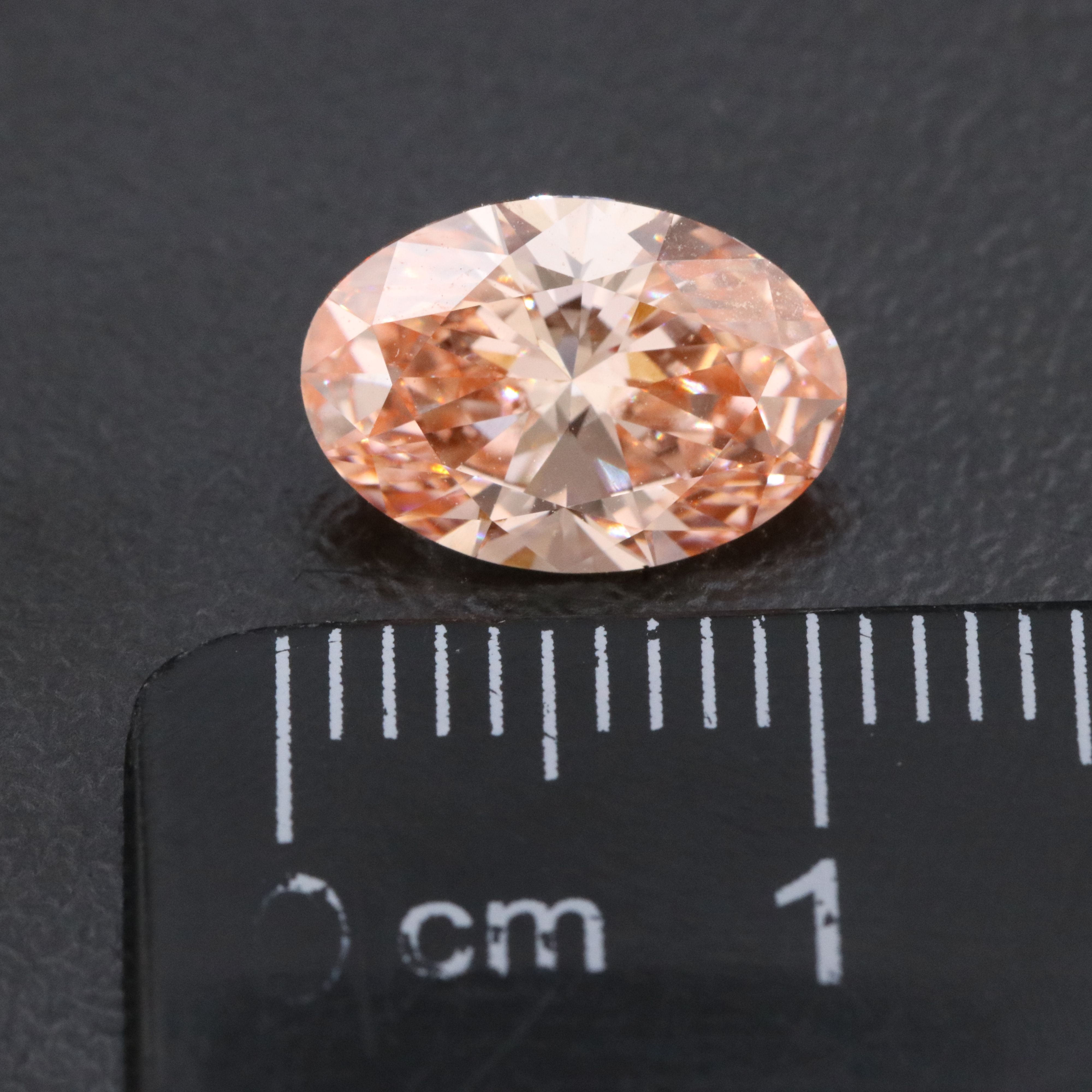 Loose 2.09 CT Fancy Vivid Pink Lab Grown Diamond with IGI Report