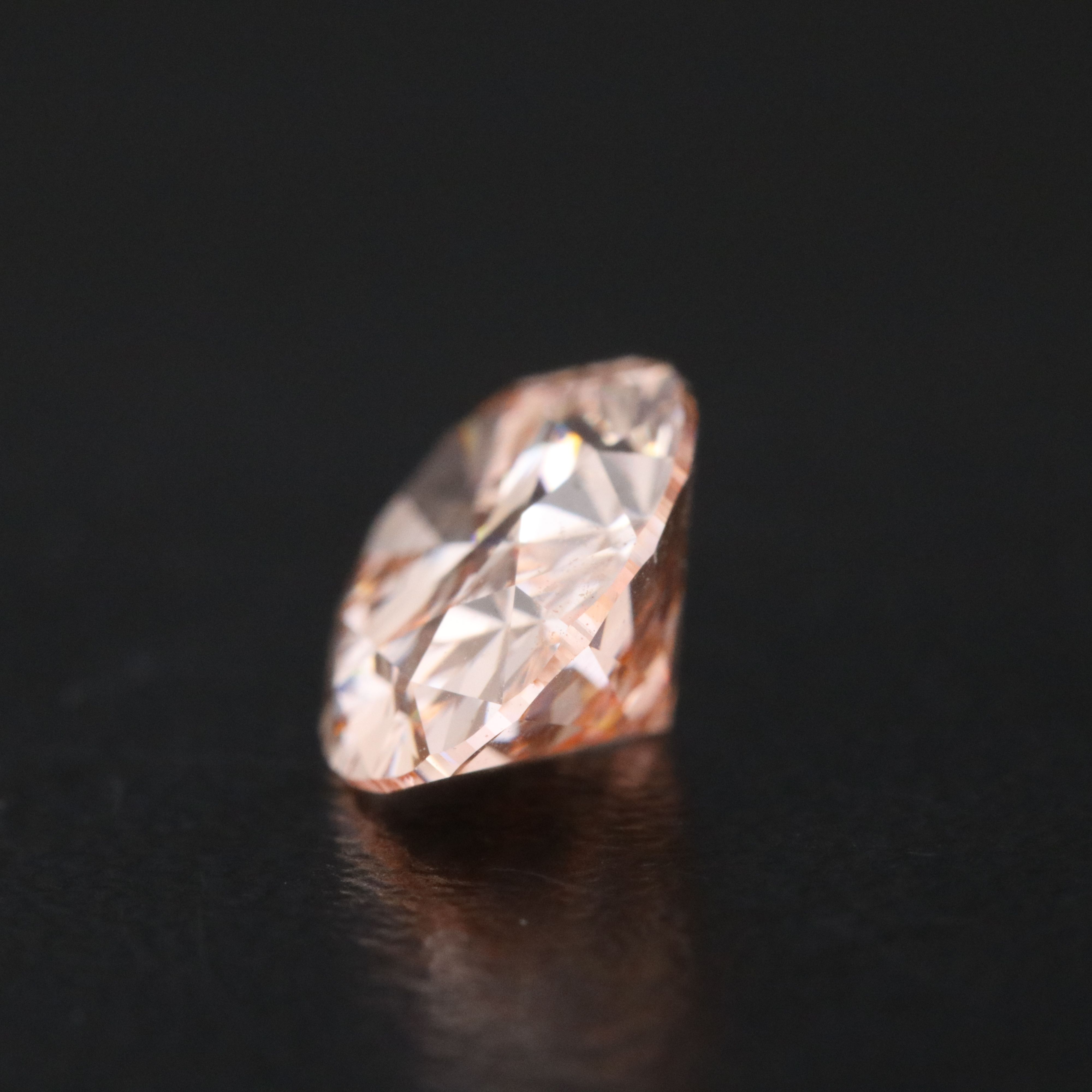 Loose 2.09 CT Fancy Vivid Pink Lab Grown Diamond with IGI Report