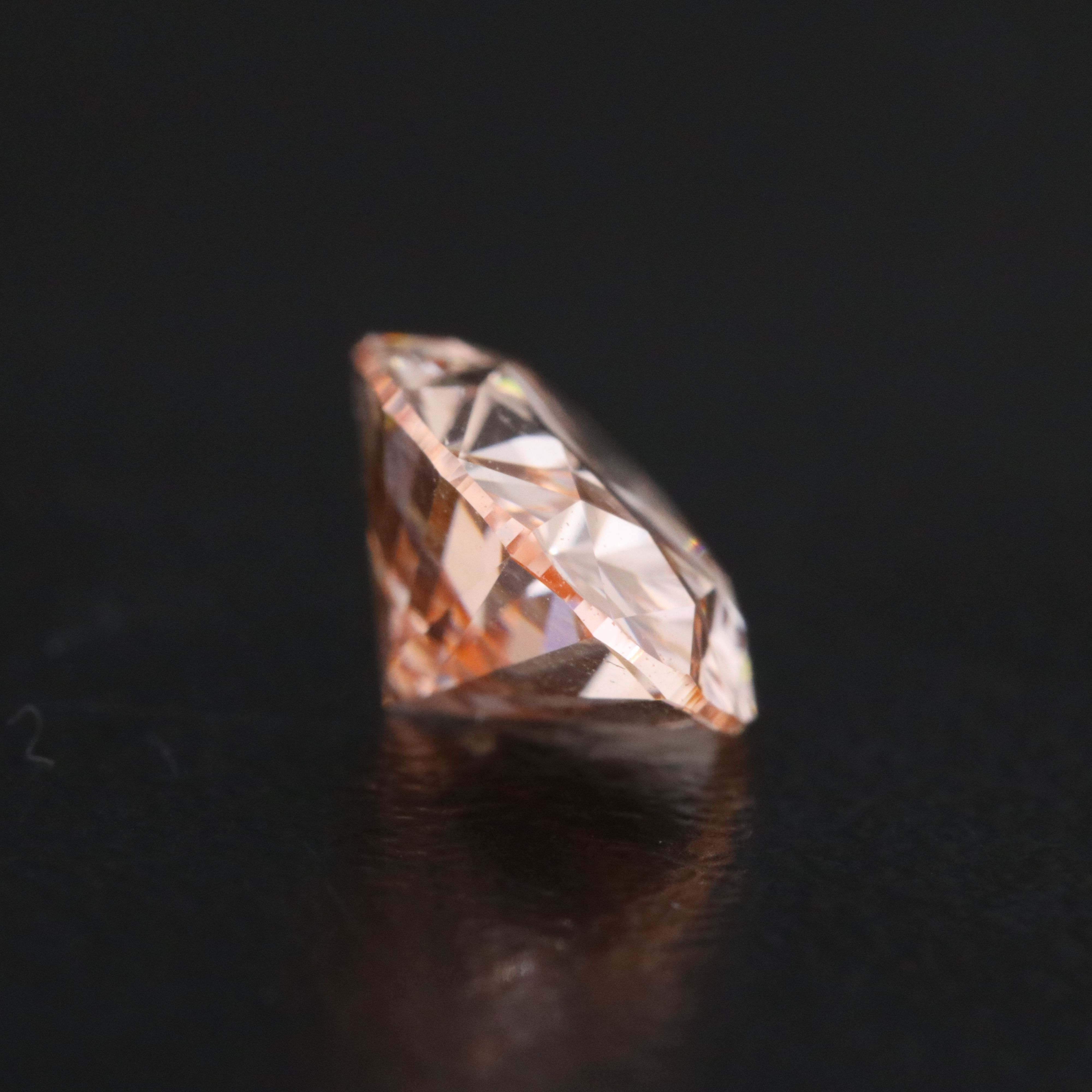 Loose 2.09 CT Fancy Vivid Pink Lab Grown Diamond with IGI Report