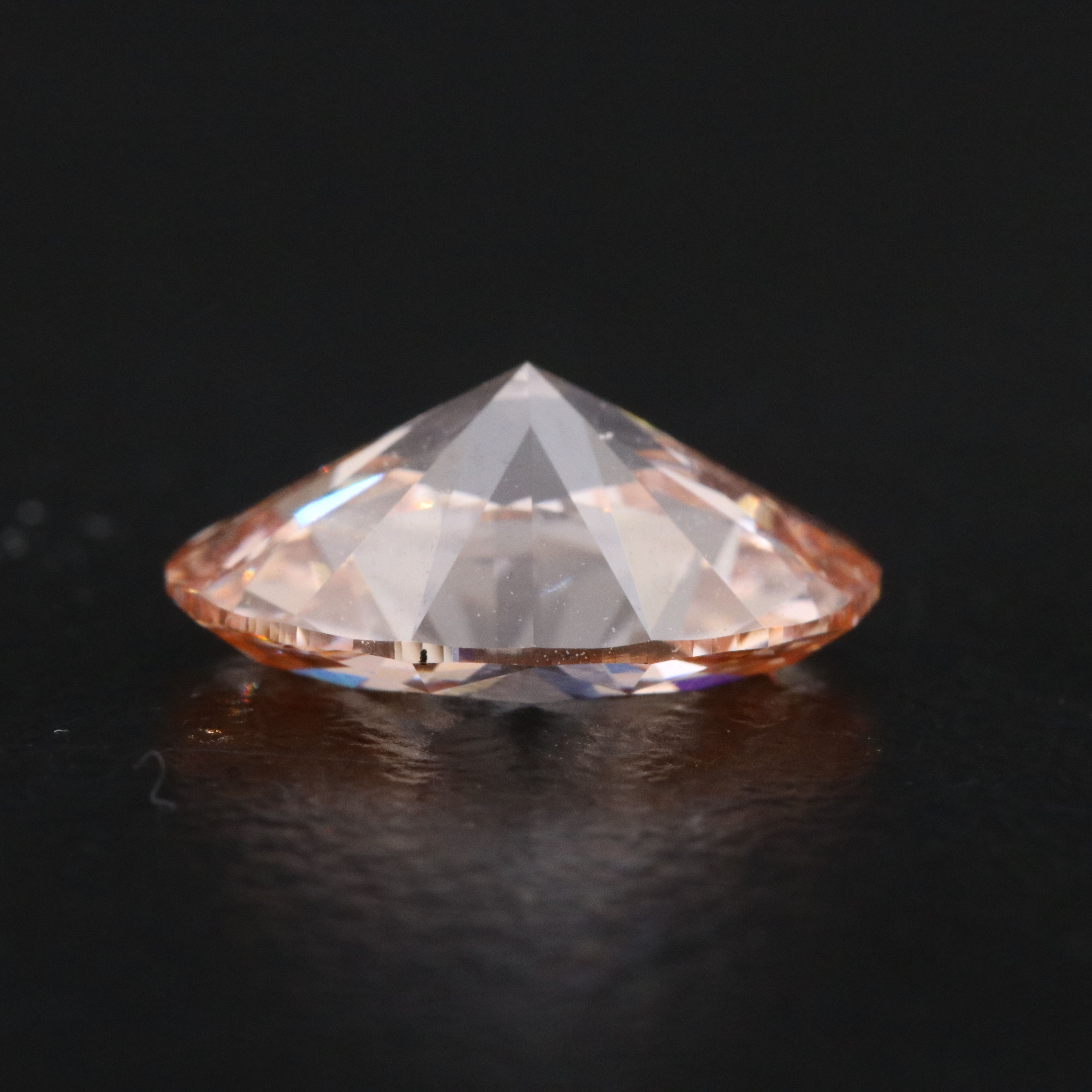 Loose 2.09 CT Fancy Vivid Pink Lab Grown Diamond with IGI Report