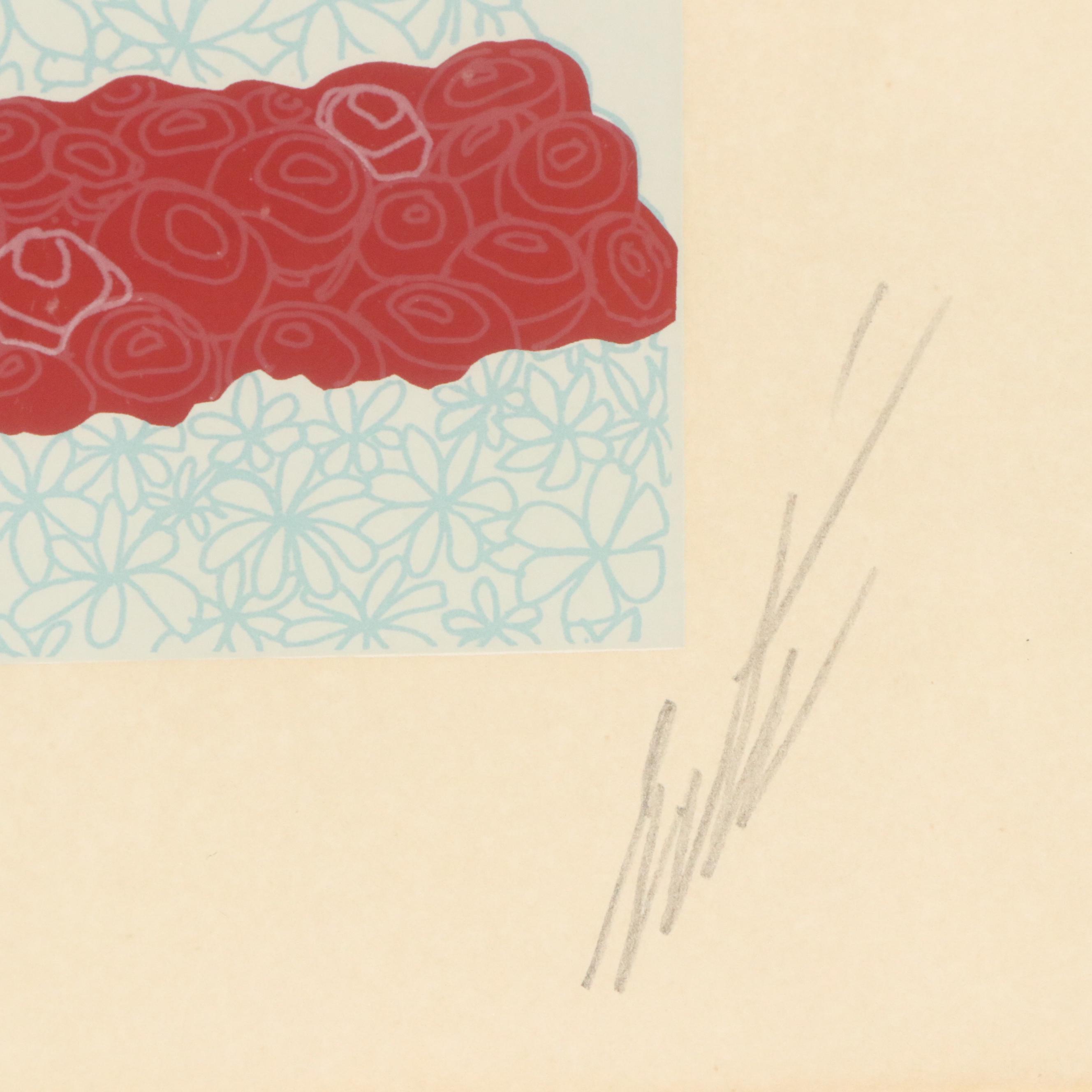 Erté Art Deco Style Serigraph "LaFayette," 1979