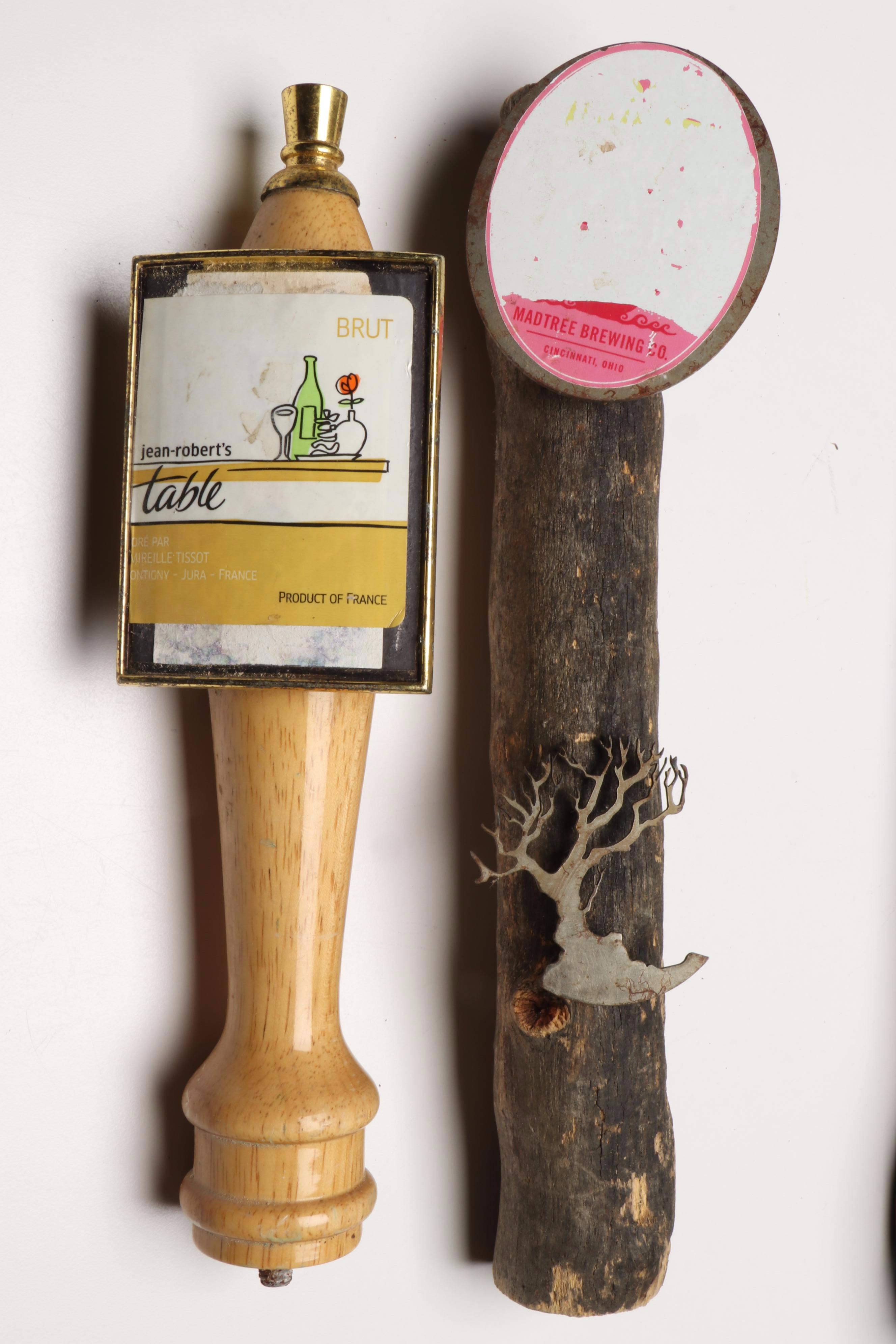 Jean-Robert's Brut with Other Craft Beer Tap Handles