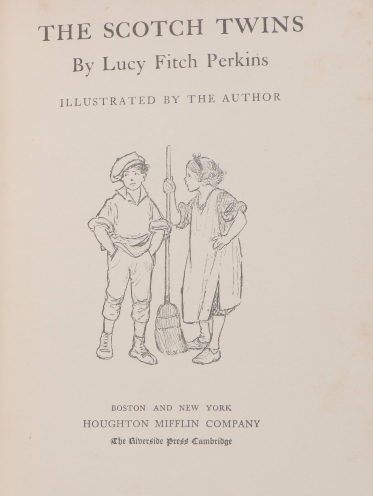 First Edition "The Irish Twins" and More Books by Lucy Fitch Perkins