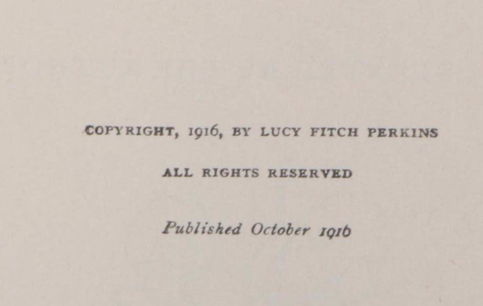 First Edition "The Irish Twins" and More Books by Lucy Fitch Perkins