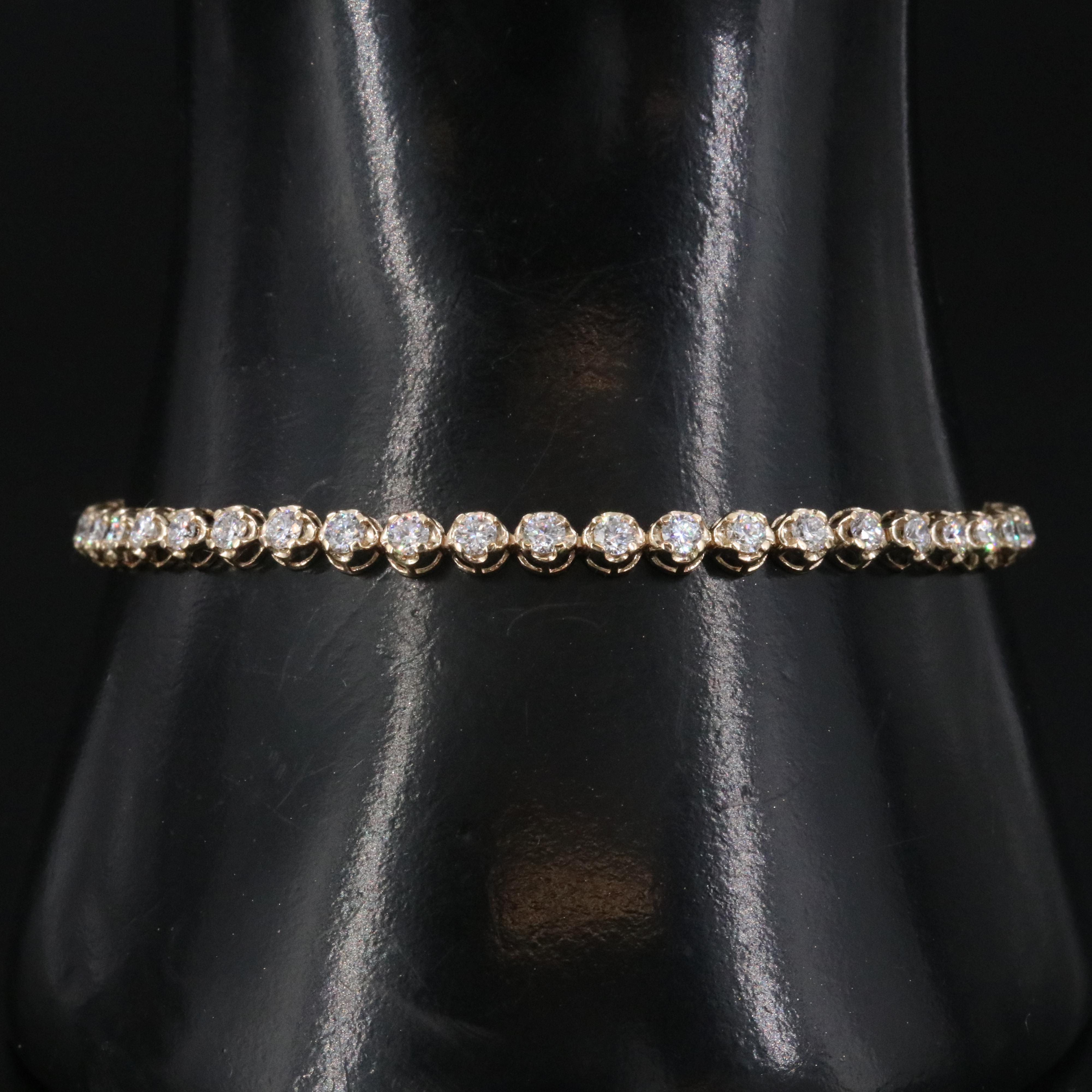 10K 2.53 CTW Lab Grown Diamond Bracelet