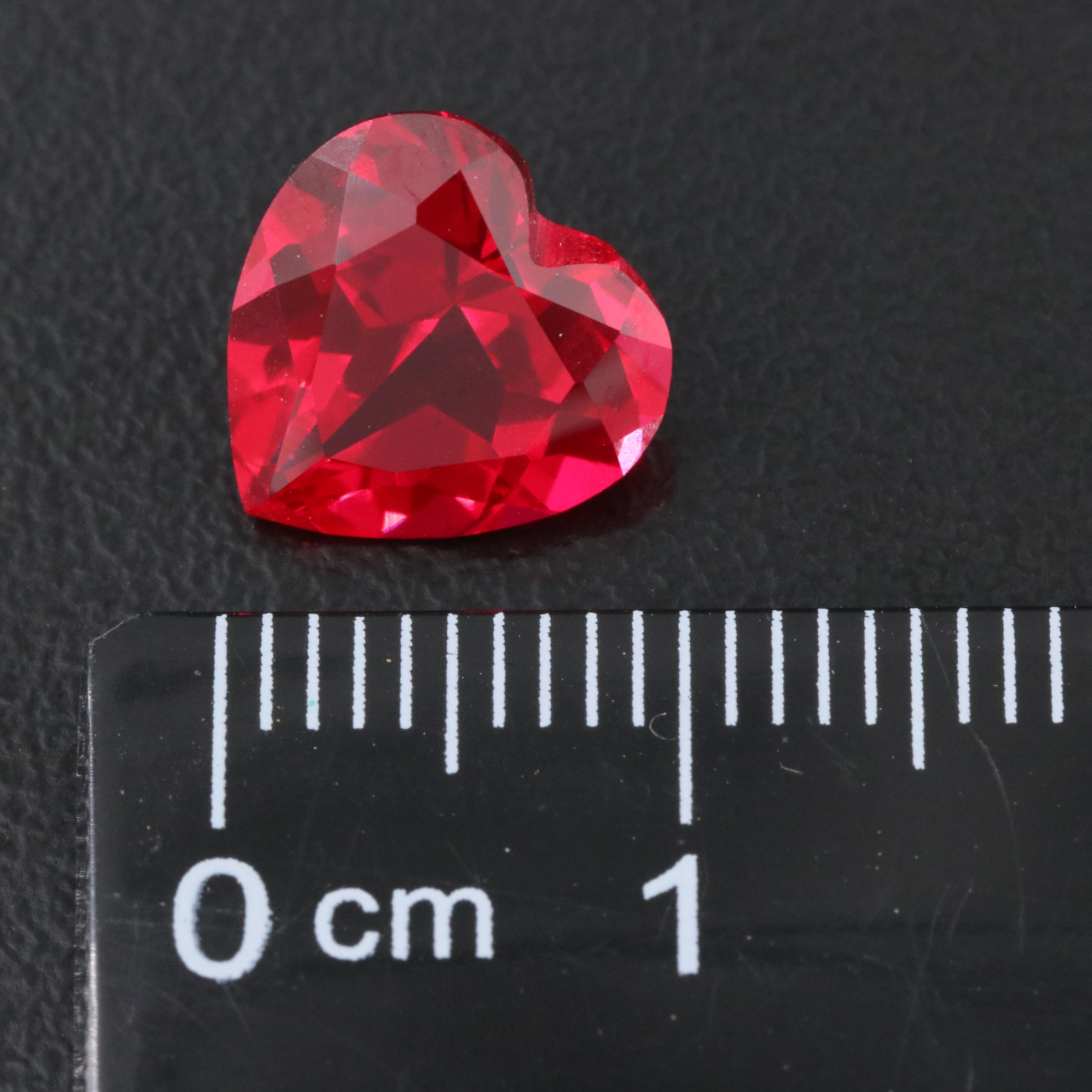 Loose 4.09 CT Lab Grown Ruby