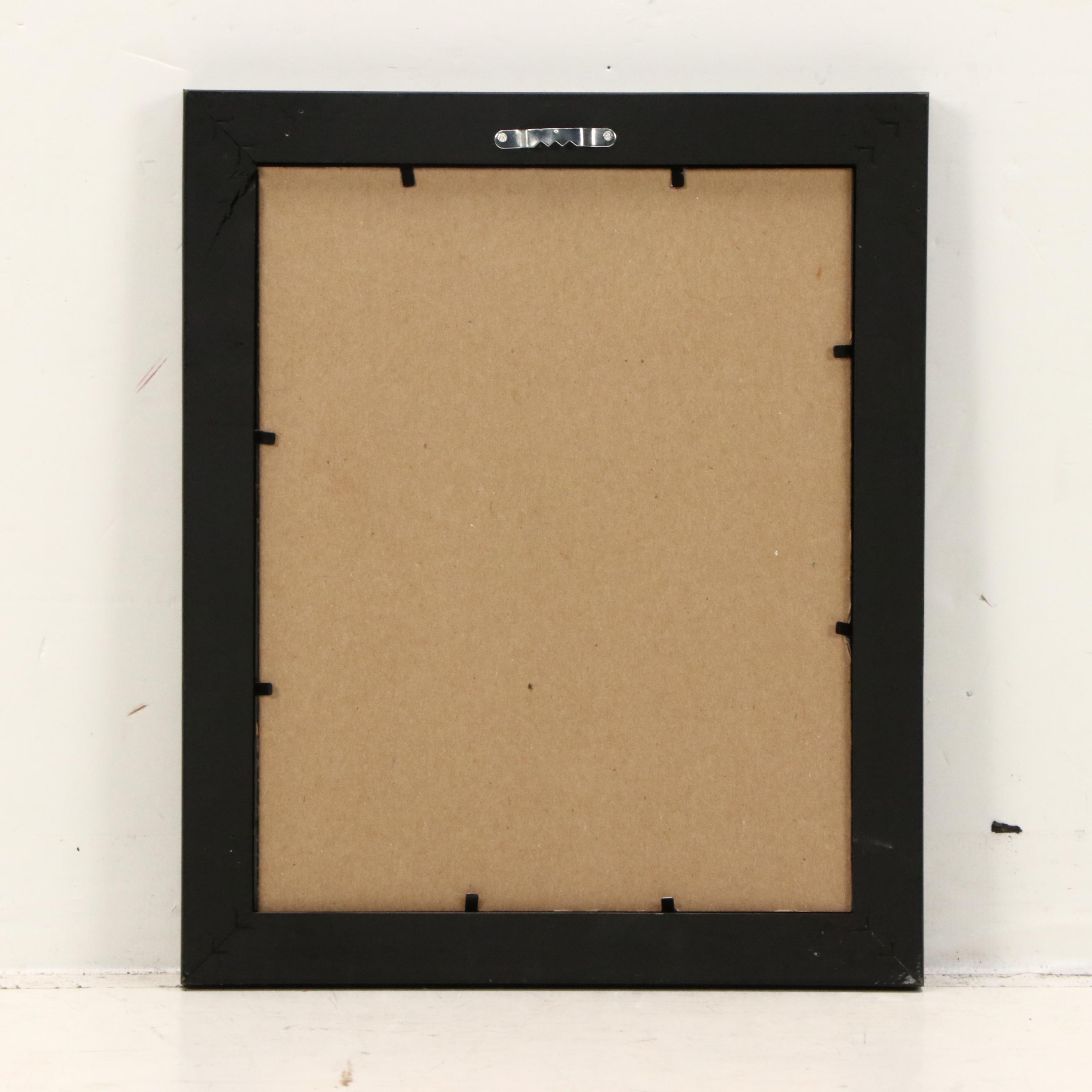 Nancy Paul McLaughlin Watercolor Portrait of Indigenous Woman