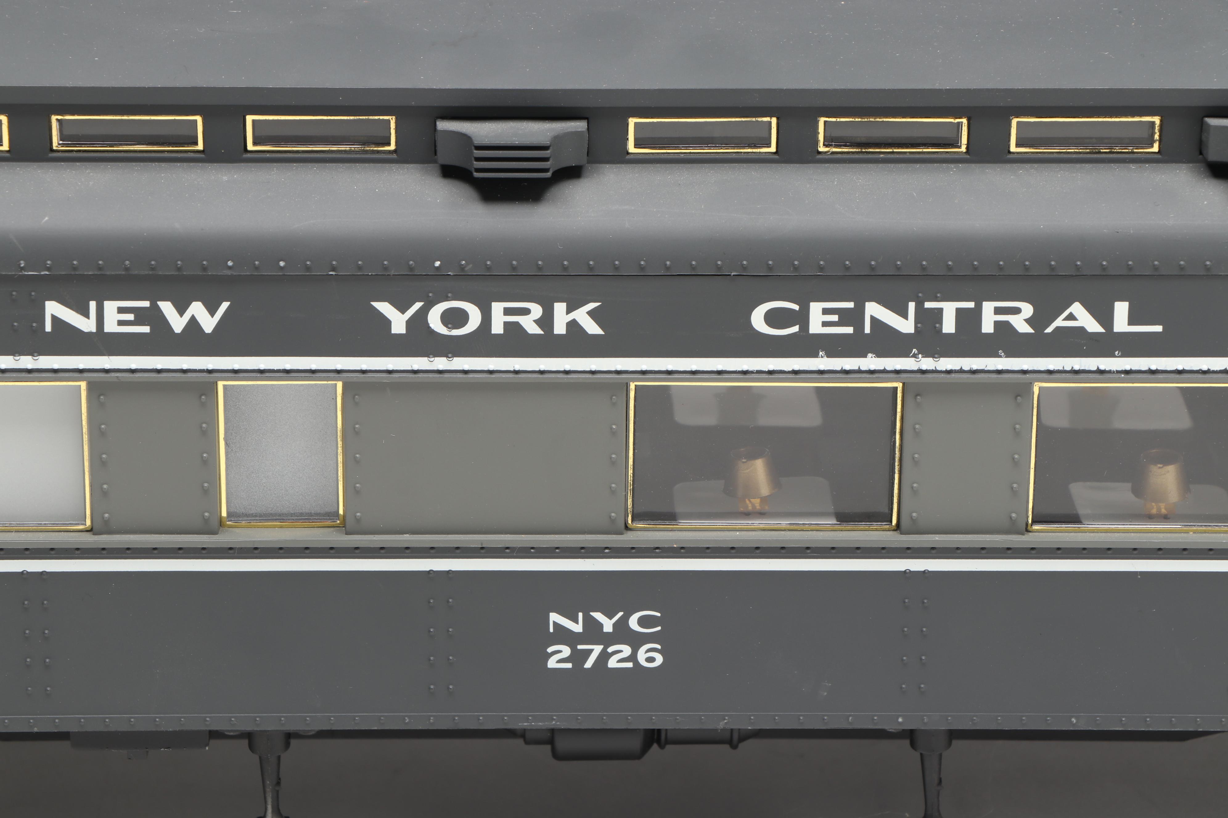 Aristo-Craft G Scale New York Central Passenger and Dining Cars
