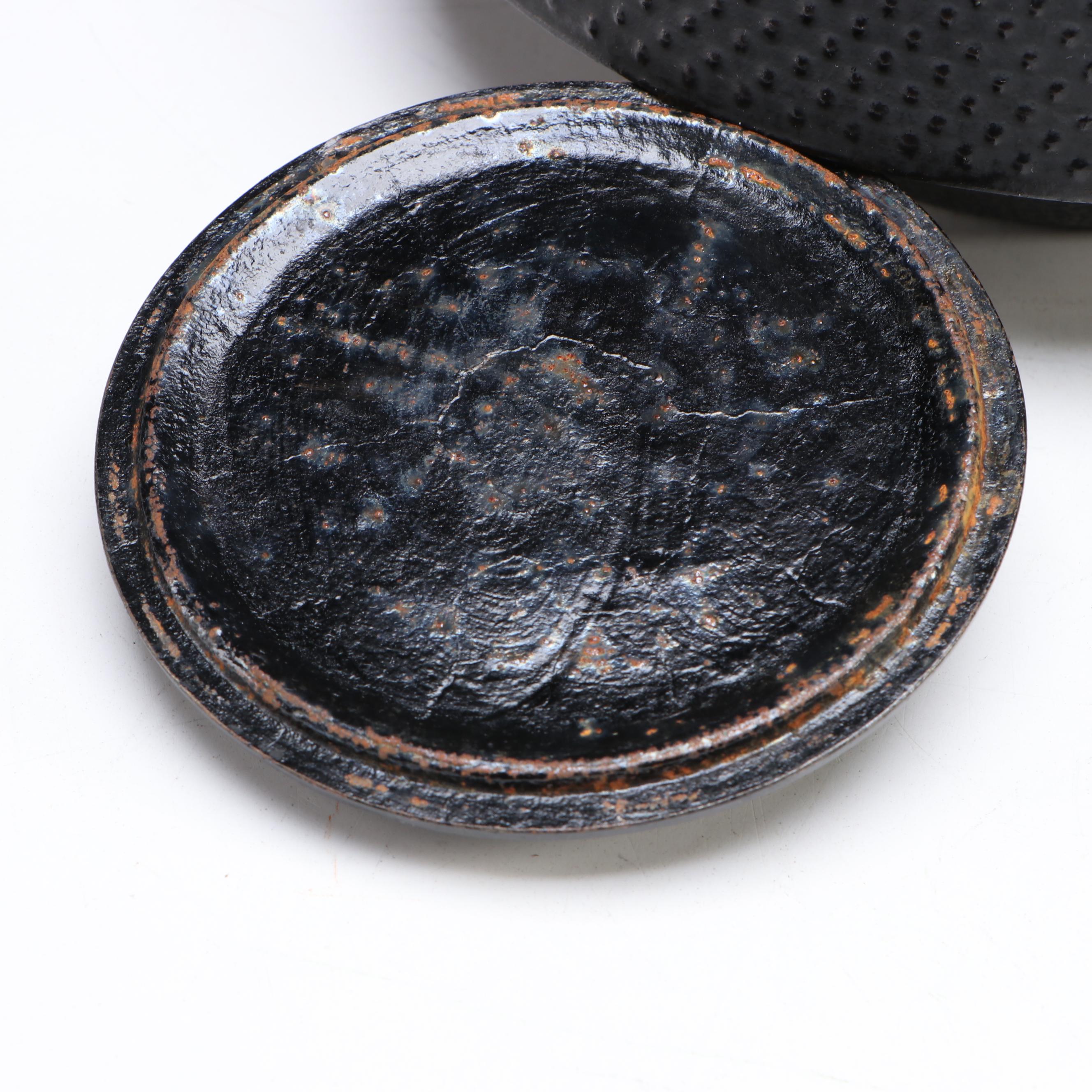 Japanese Cast Iron Hobnail Nanbu Tetsubin Tea Kettles