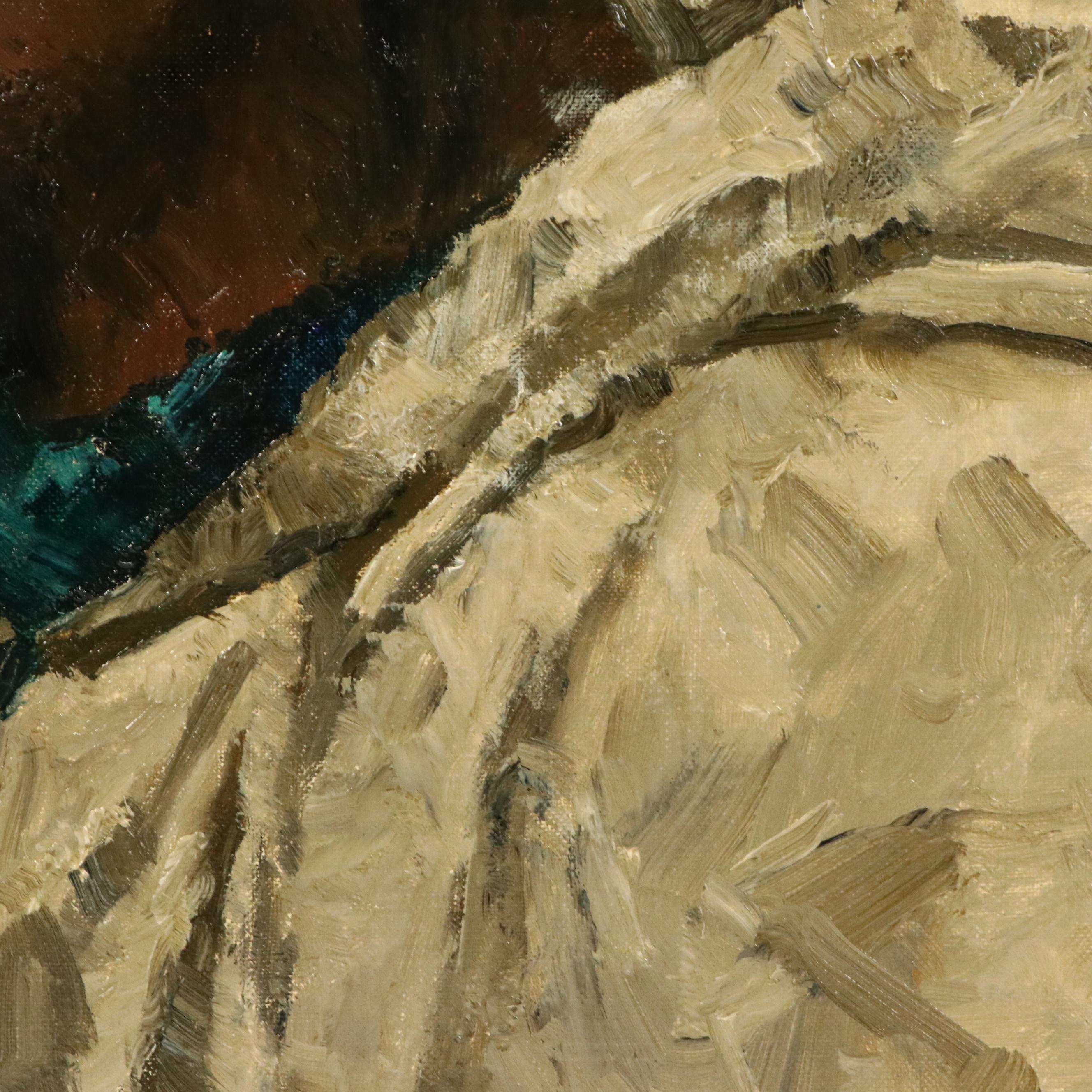 Eustace Paul Ziegler Oil Painting "King Island Eskimo"