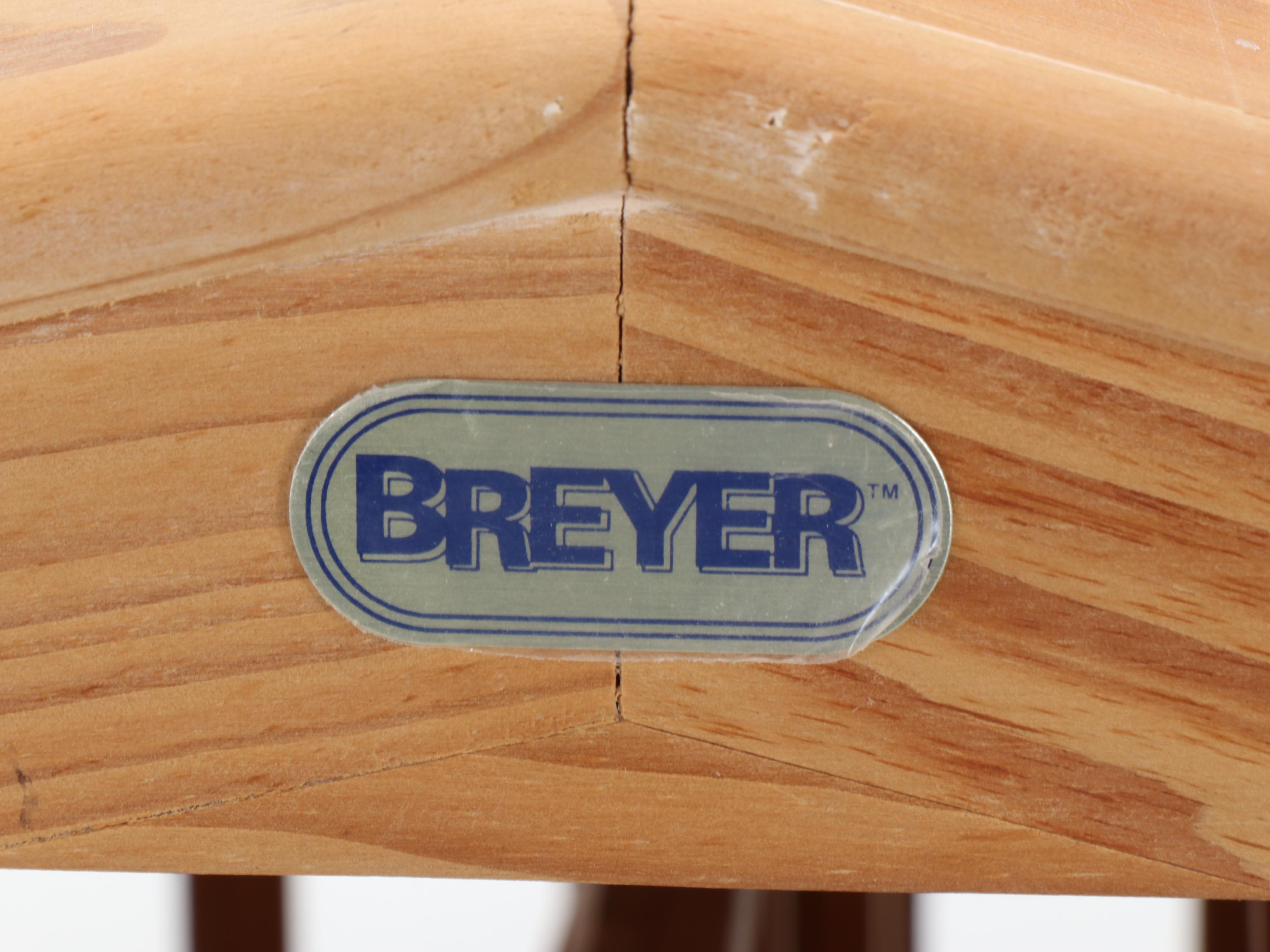 Breyer Horse Trailer, Round Up Truck, and Wooden Barn