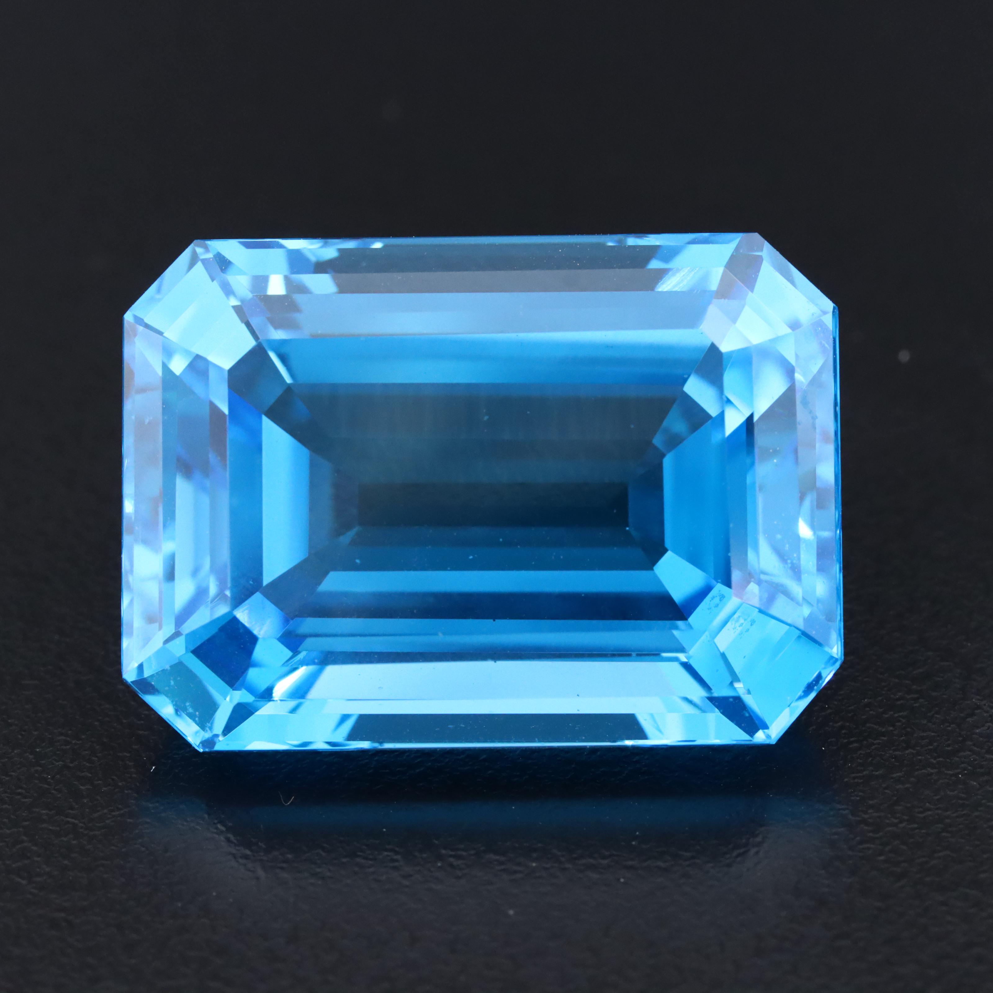 Loose 80.65 CT Blue Topaz