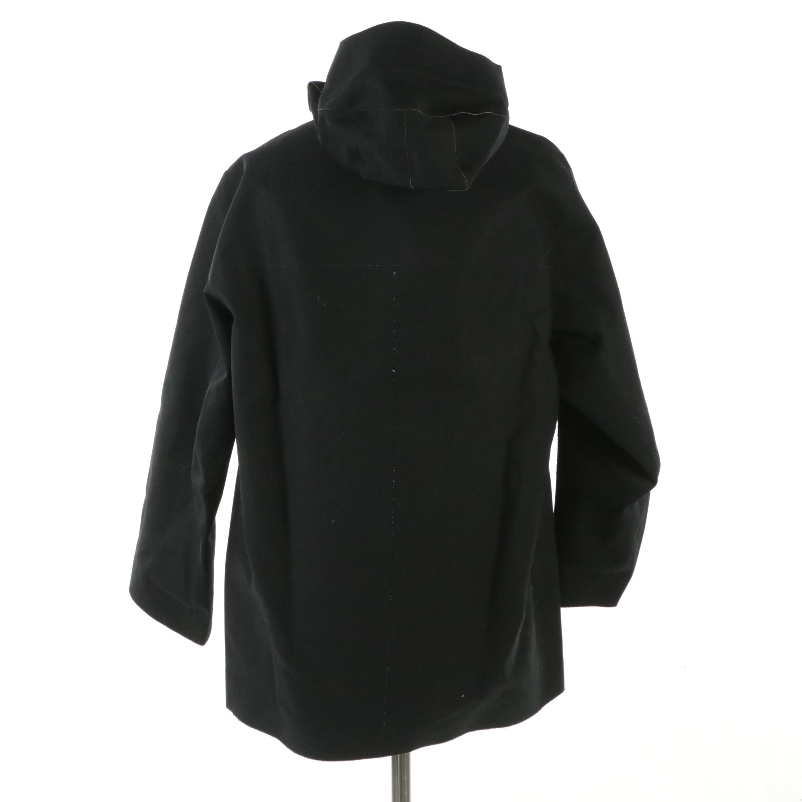 Marni Structured Cotton Jacket with Colorful Abstract Lining