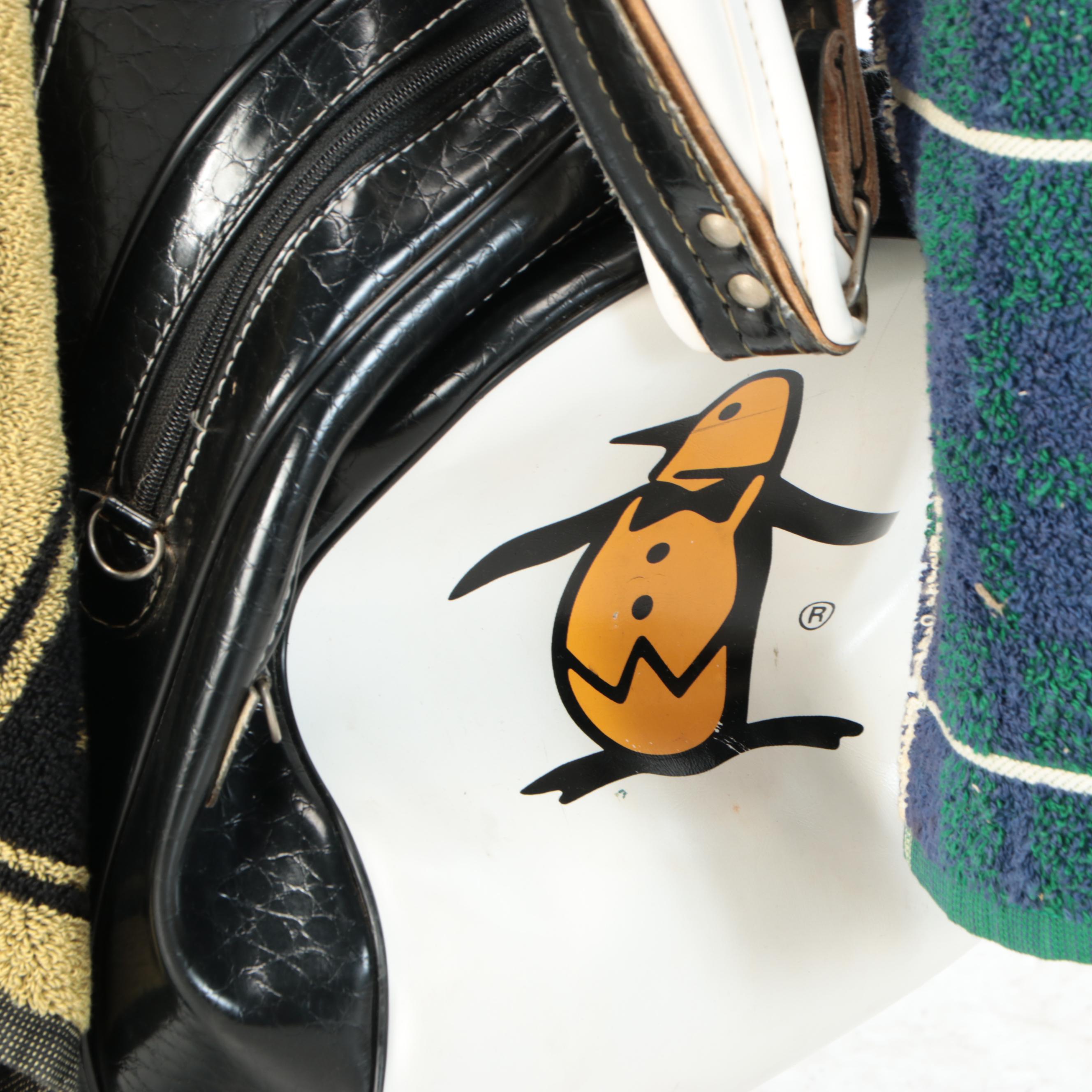 Grand Slam Golf Bag with Spalding and Titleist Golf Clubs