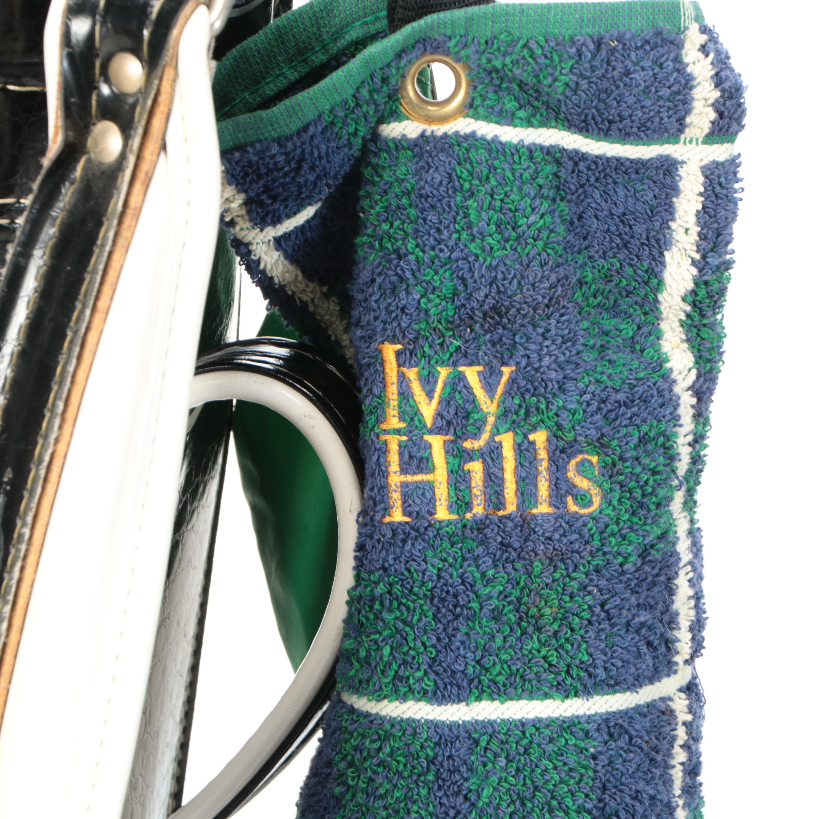 Grand Slam Golf Bag with Spalding and Titleist Golf Clubs