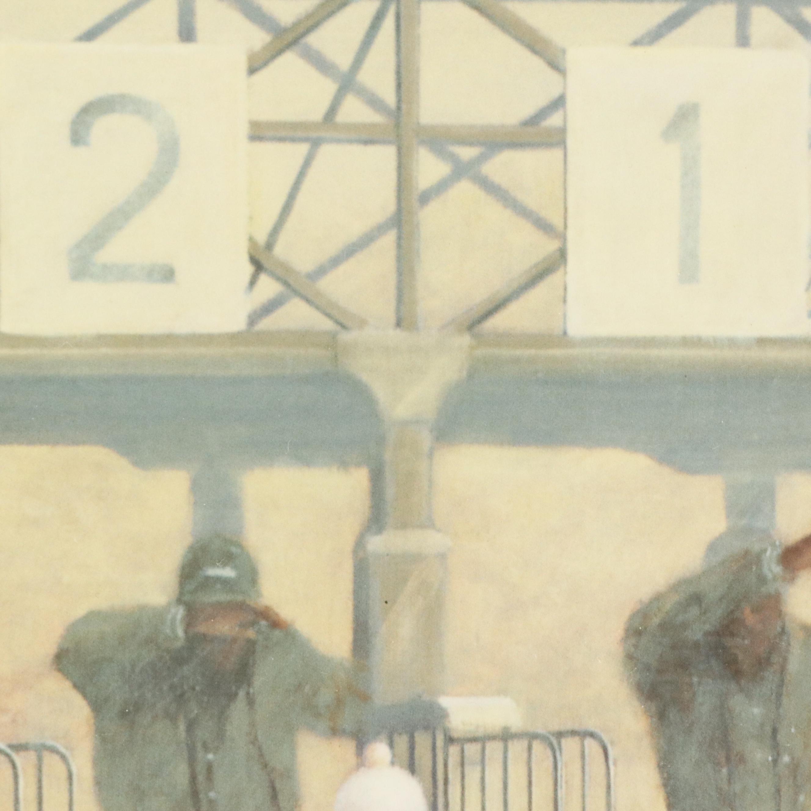 Pair of James Crow Keeneland Horse Racing Offset Lithographs