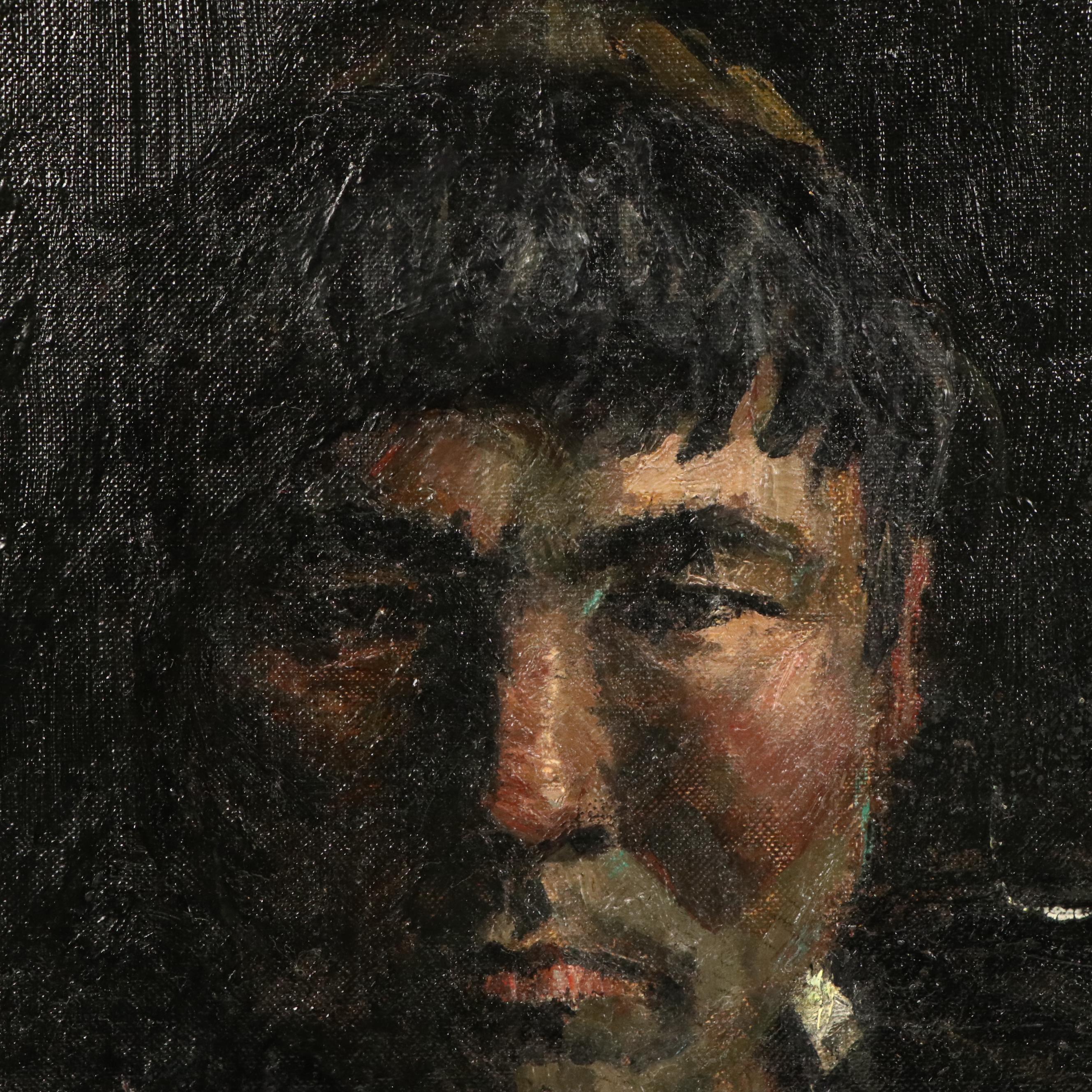 Eustace Paul Ziegler Oil Portrait "Chief Gootleta of the Chitina"