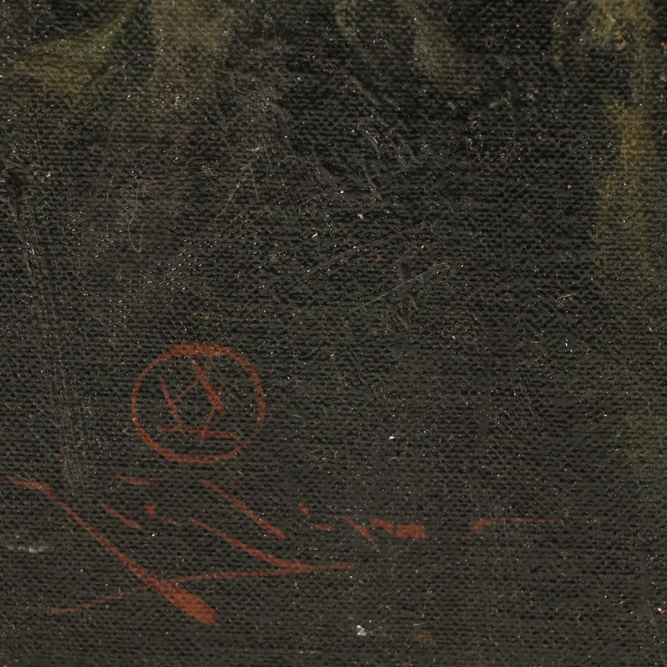 Eustace Paul Ziegler Oil Portrait "Chief Gootleta of the Chitina"