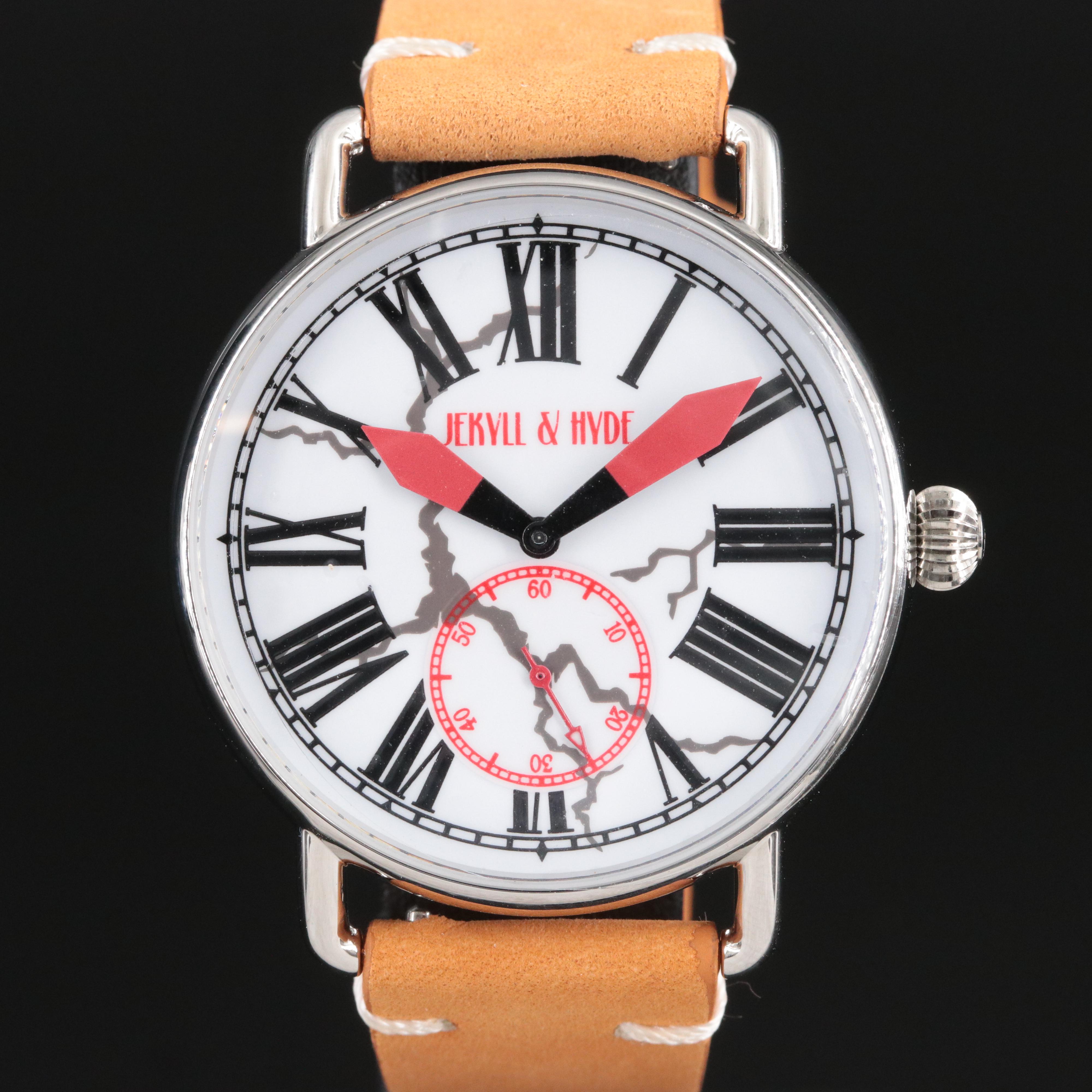 Jekyll & Hyde Unleash the Beast Stainless Steel Quartz Watch # 42-04R-RE