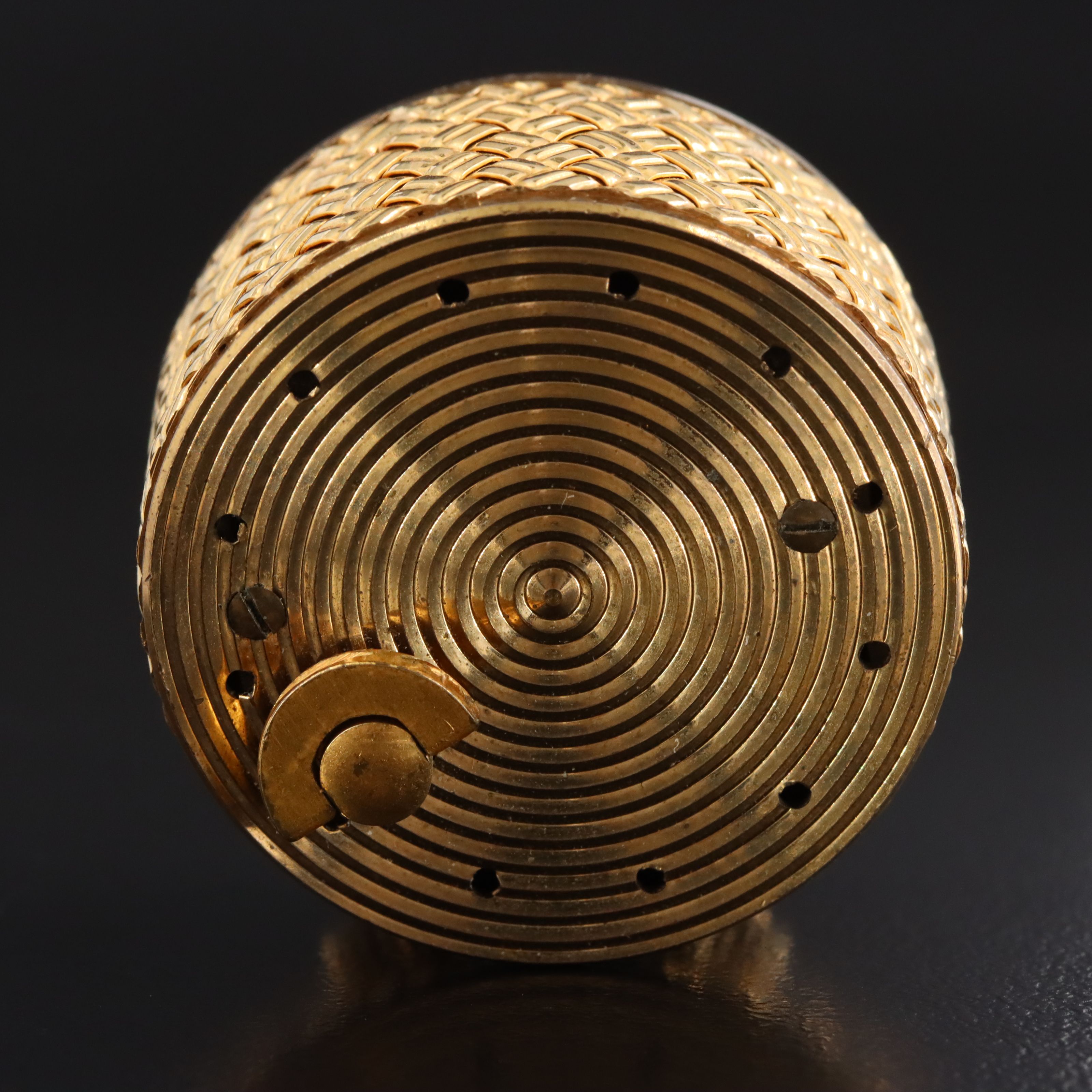 Vintage Van Cleef & Arpels 18K Travel Alarm Clock