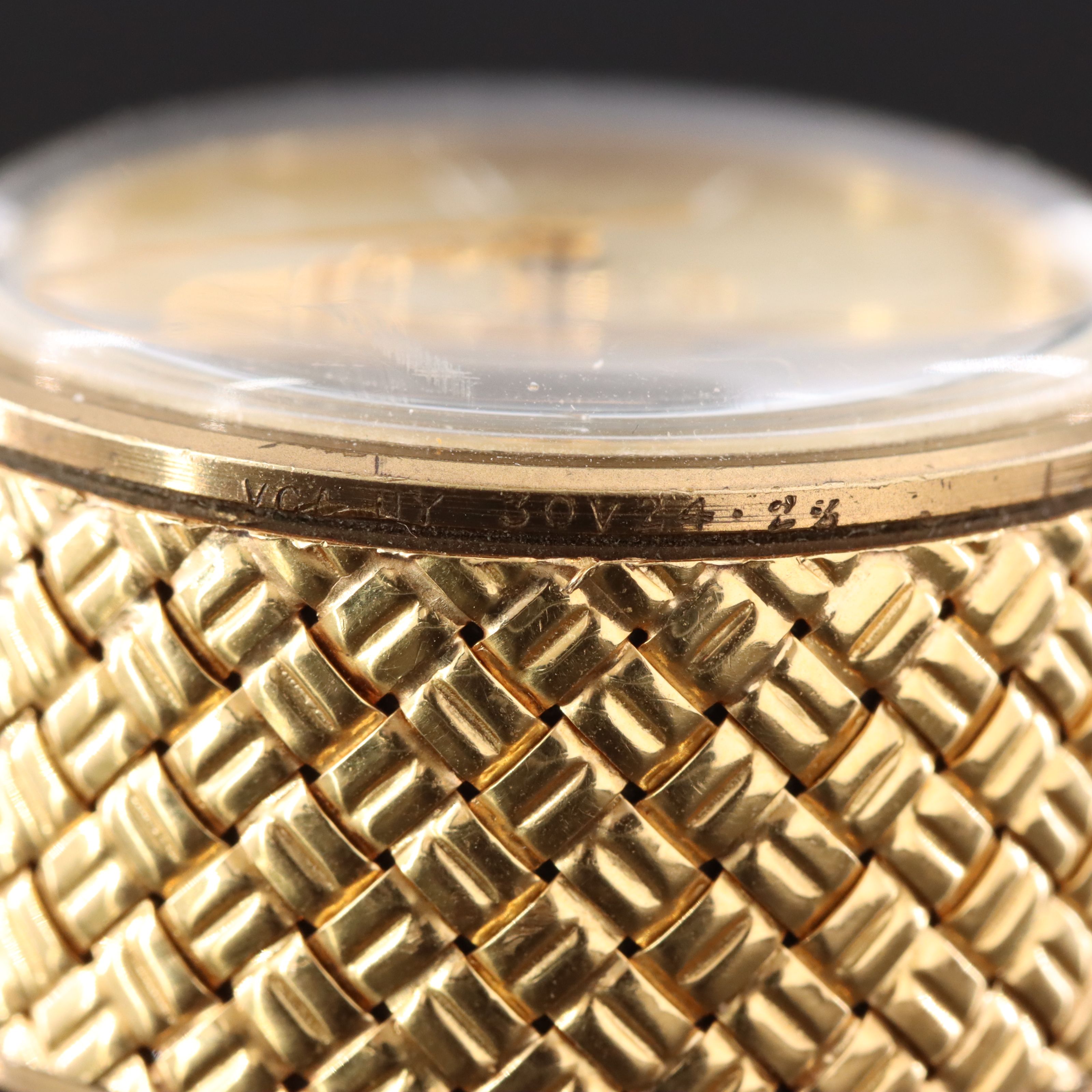 Vintage Van Cleef & Arpels 18K Travel Alarm Clock