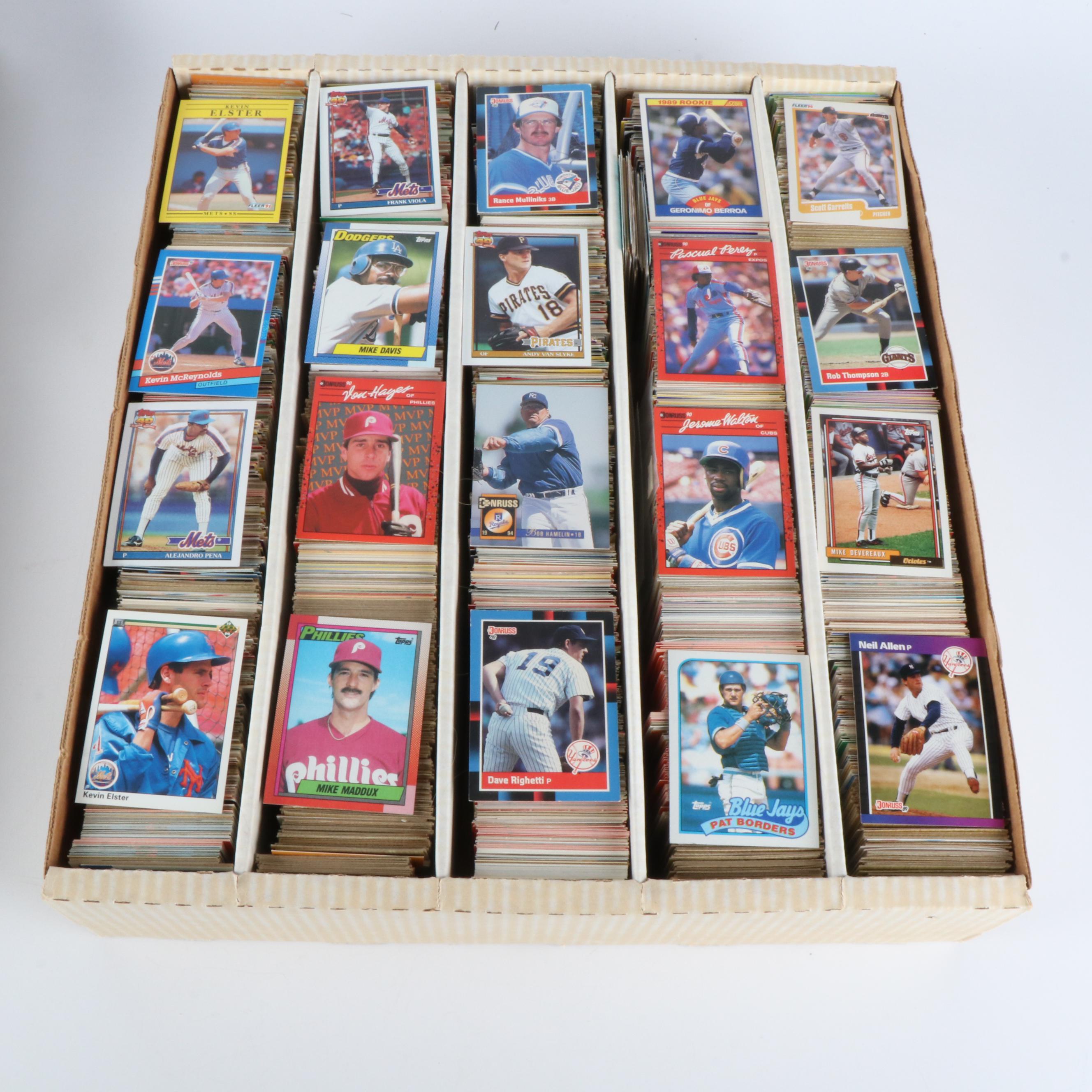 Fleer with Other Sports Cards Featuring Howie Long Rookie Card and More