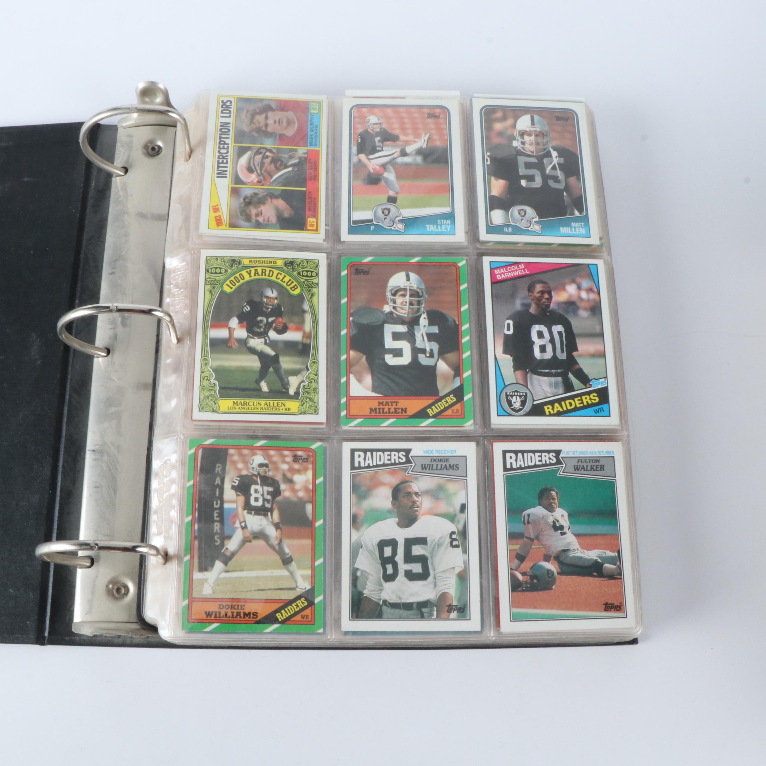 Fleer with Other Sports Cards Featuring Howie Long Rookie Card and More