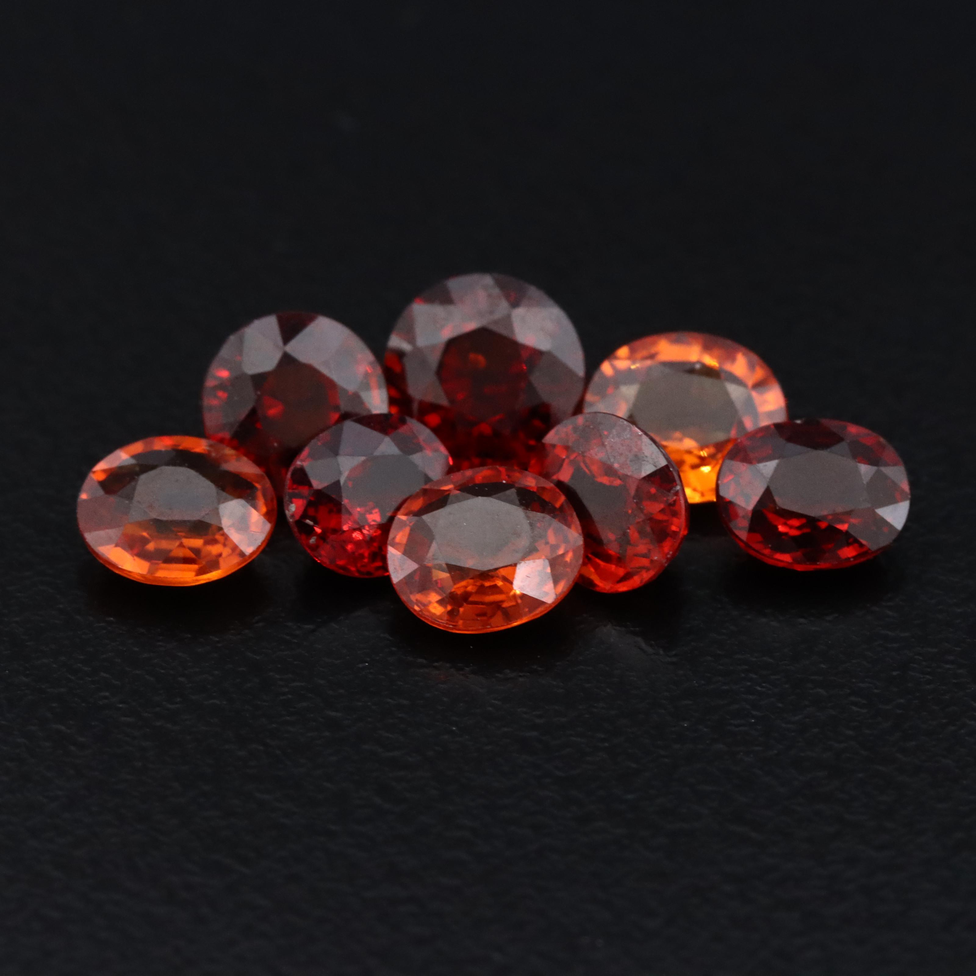 Loose 8.31 CTW Spessartines