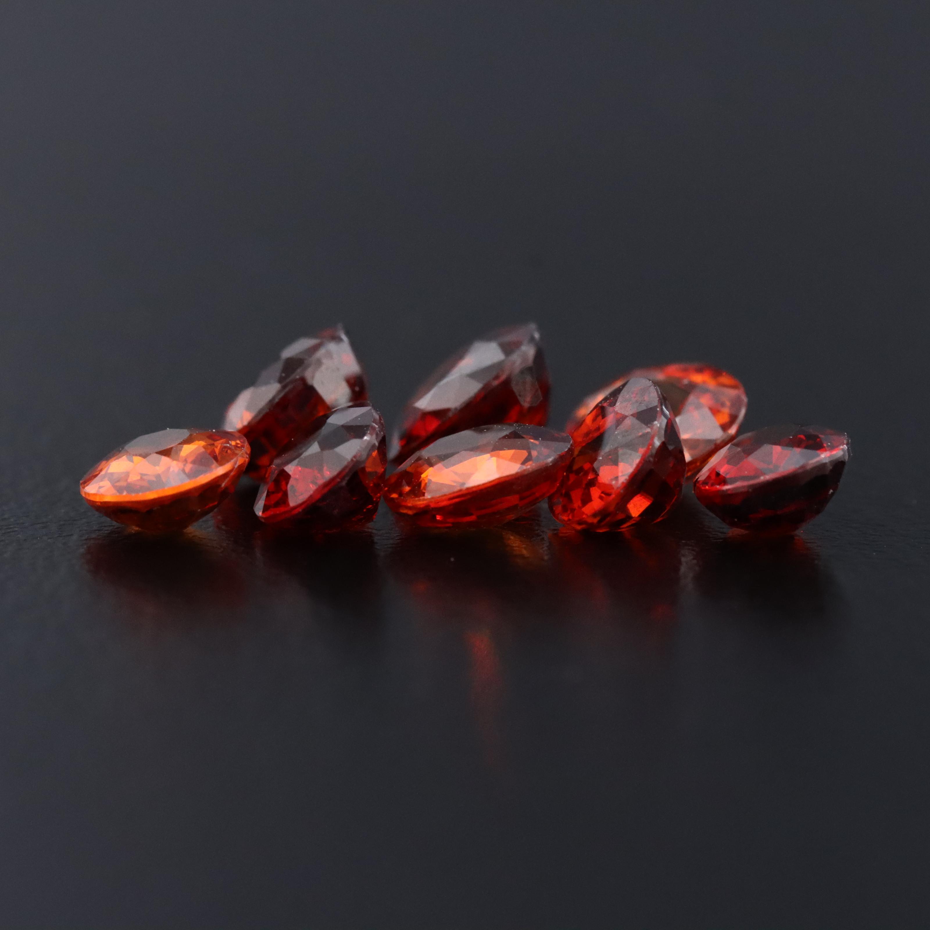 Loose 8.31 CTW Spessartines