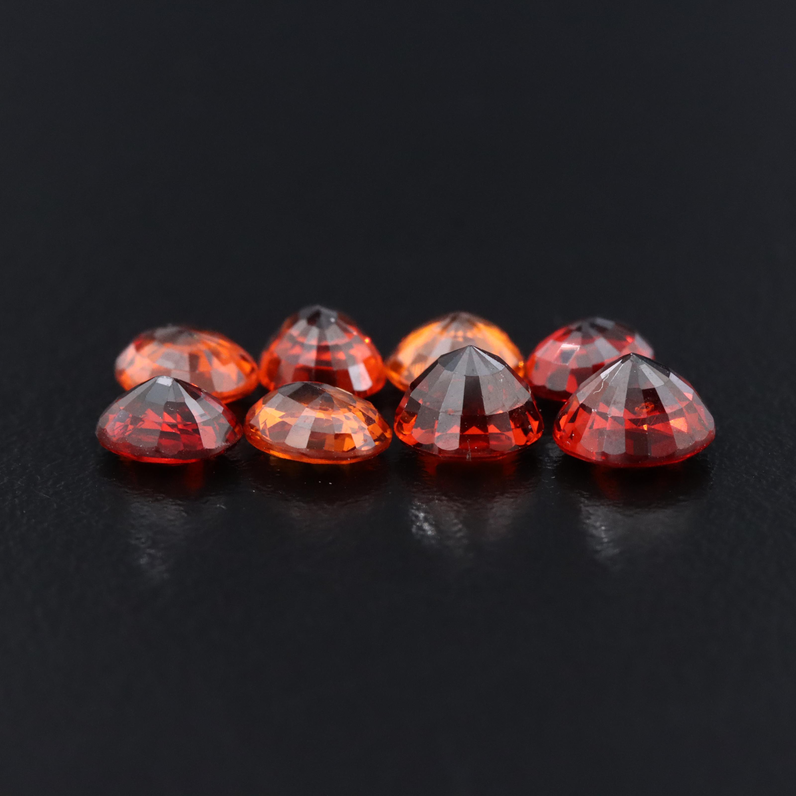 Loose 8.31 CTW Spessartines