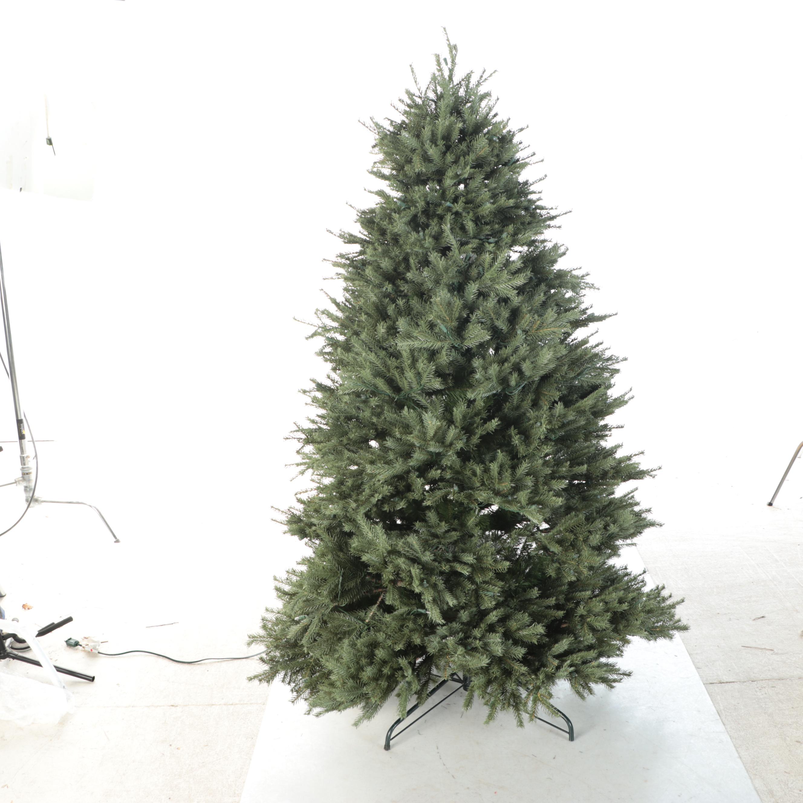 Three Section Illuminated Artificial Christmas Tree